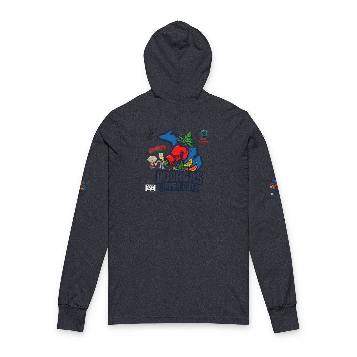 Unisex Hooded Long Sleeve Tee