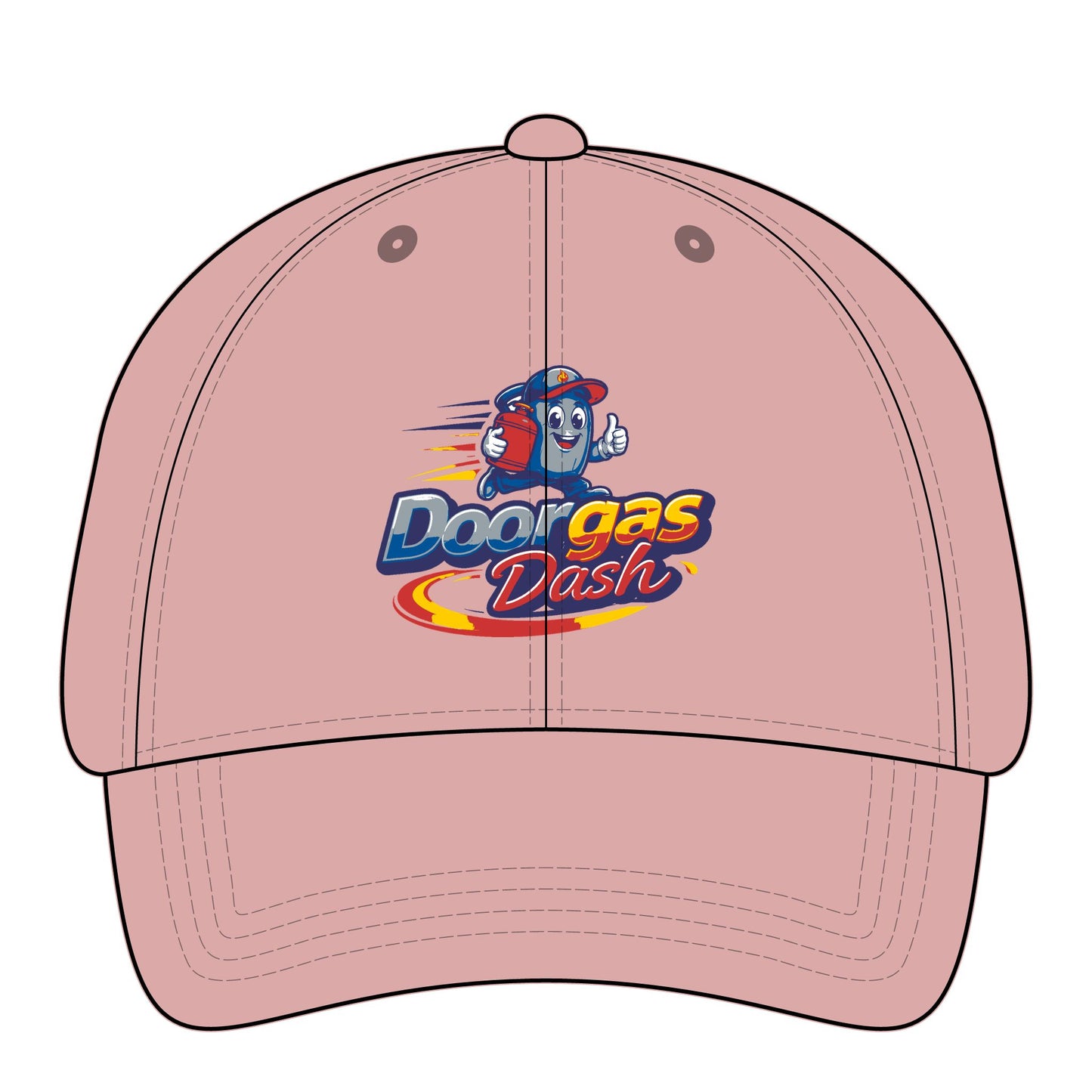 Women's Pigment-Dyed Cap with Fashion Undervisor (Embroidery)
