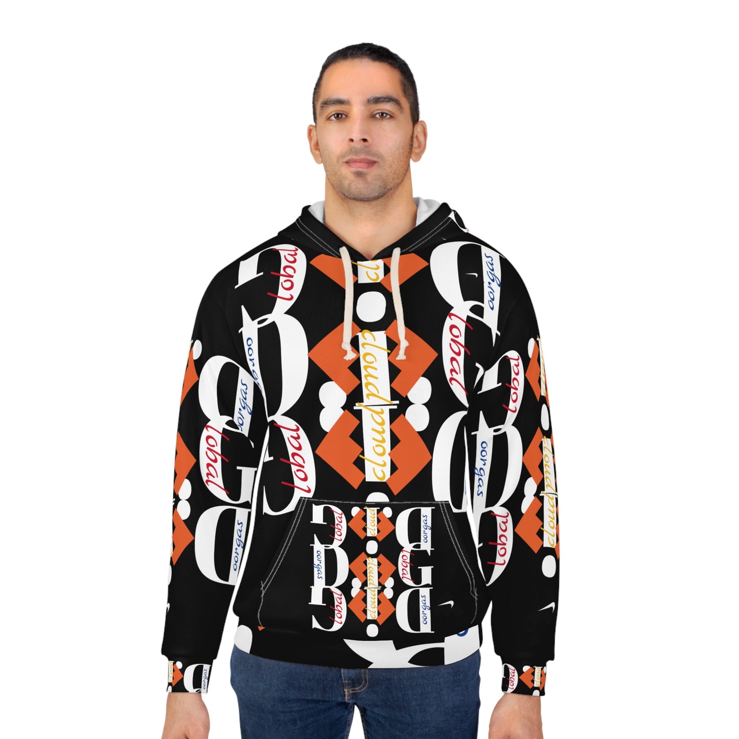 111 Riptide Signature- Ghost Pullover Hoodie (AOP)