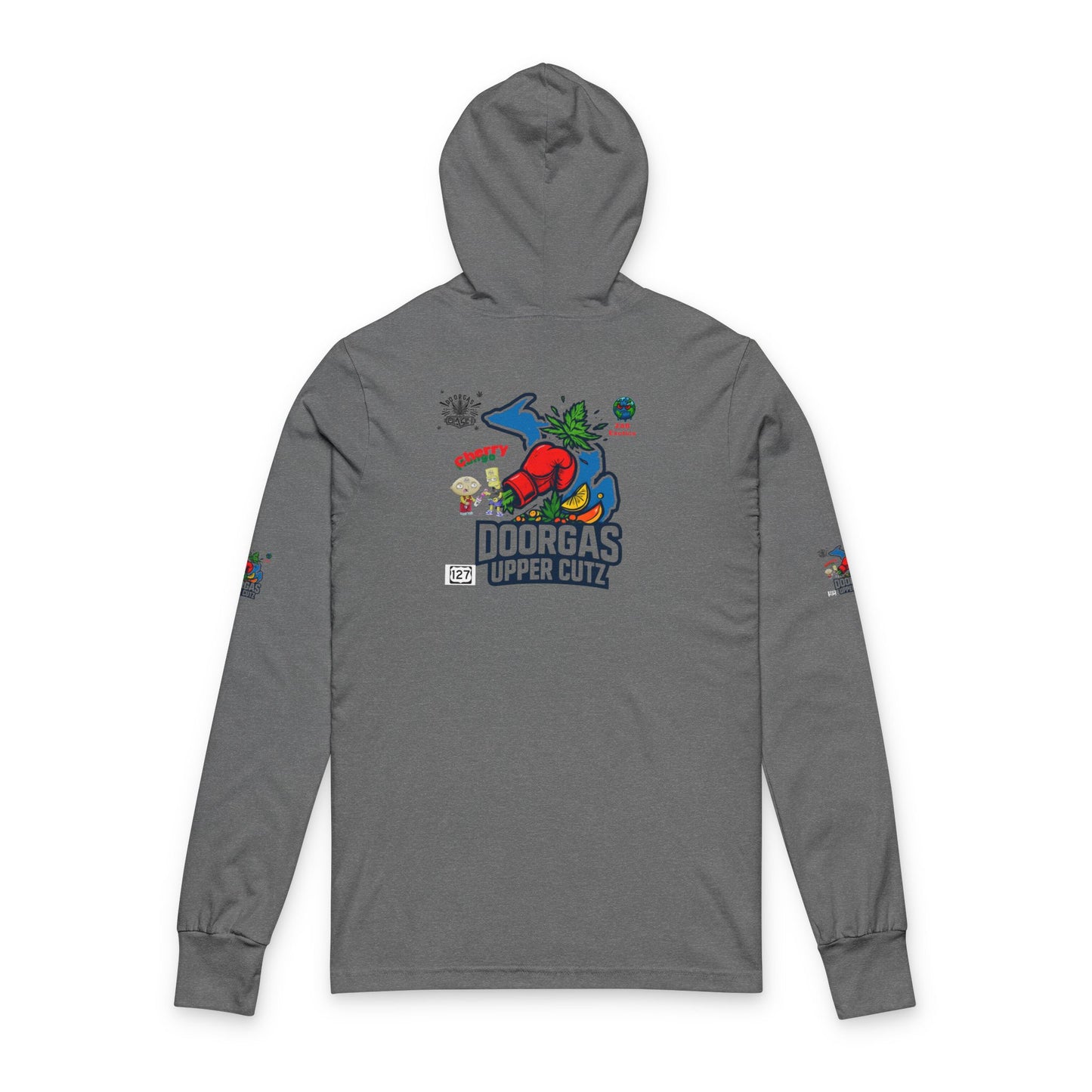 Unisex Hooded Long Sleeve Tee