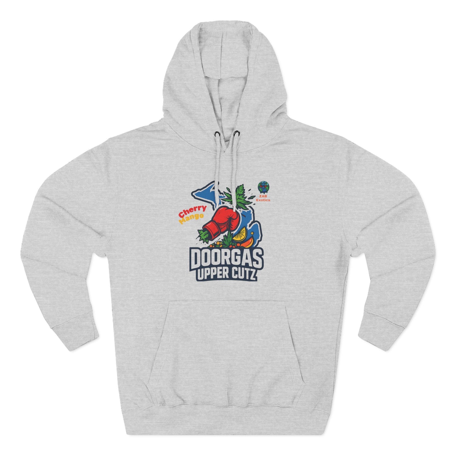 Doorgas Cherry Mango Three-Panel Fleece Hoodie