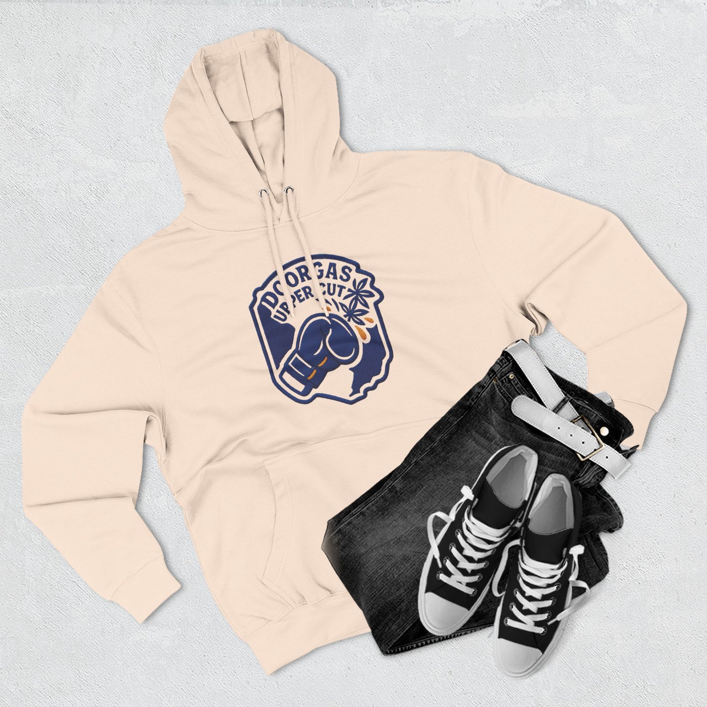Doorgas Upper Cutz Three-Panel Fleece Hoodie