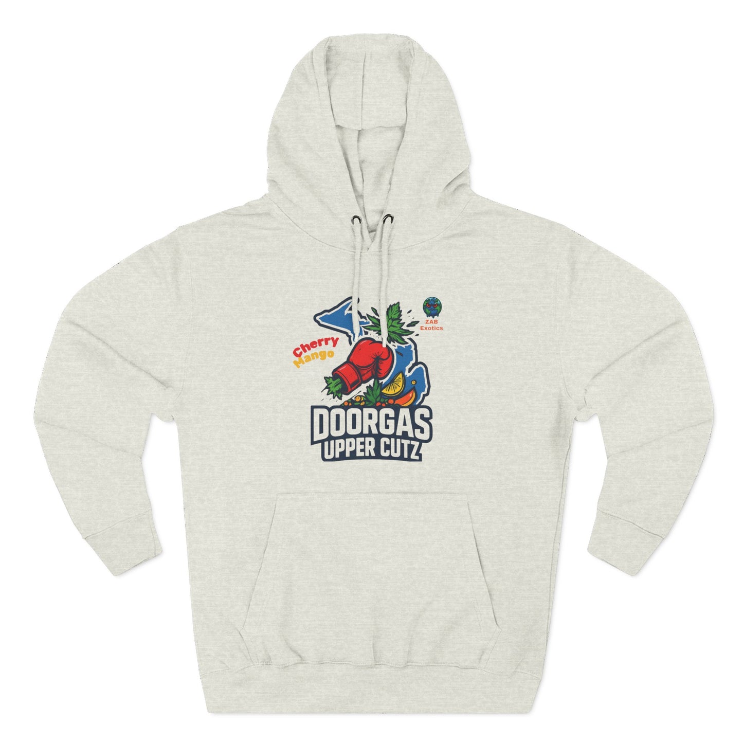 Doorgas Cherry Mango Three-Panel Fleece Hoodie