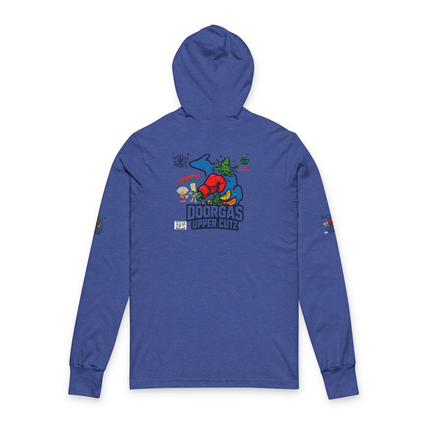Unisex Hooded Long Sleeve Tee