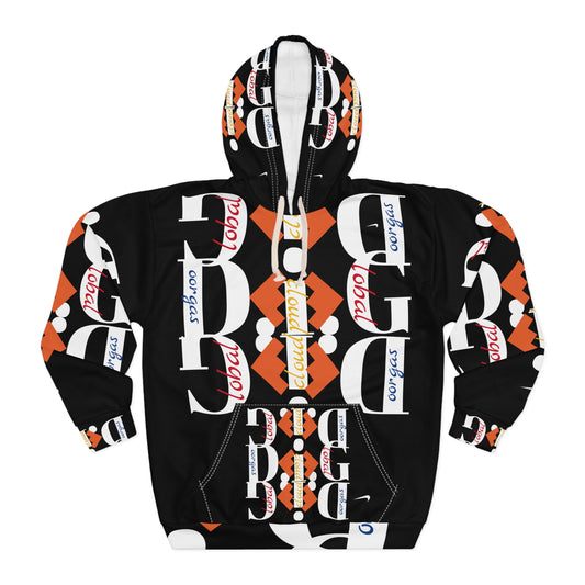 111 Riptide Signature- Ghost  Pullover Hoodie (AOP)