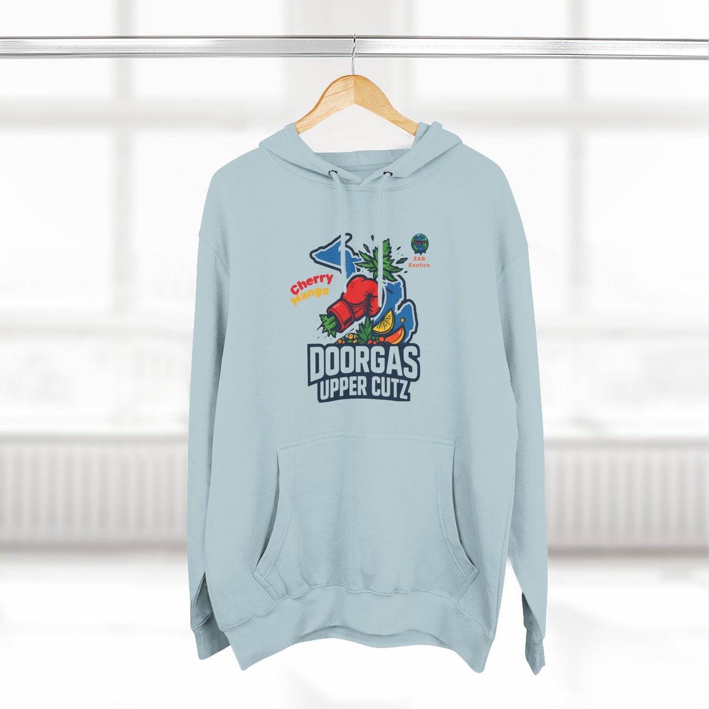 Doorgas Cherry Mango Three-Panel Fleece Hoodie