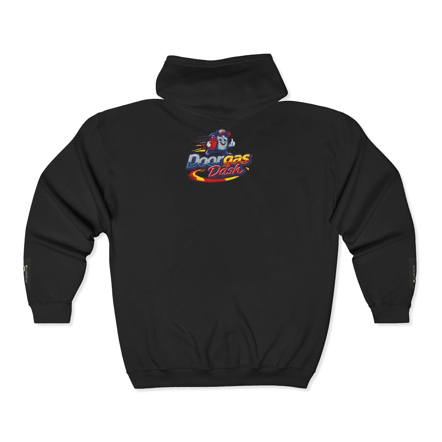 Full-Zip Hoodie — Doorgas Dash Racing  Logo Zip-Up Sweatshirt