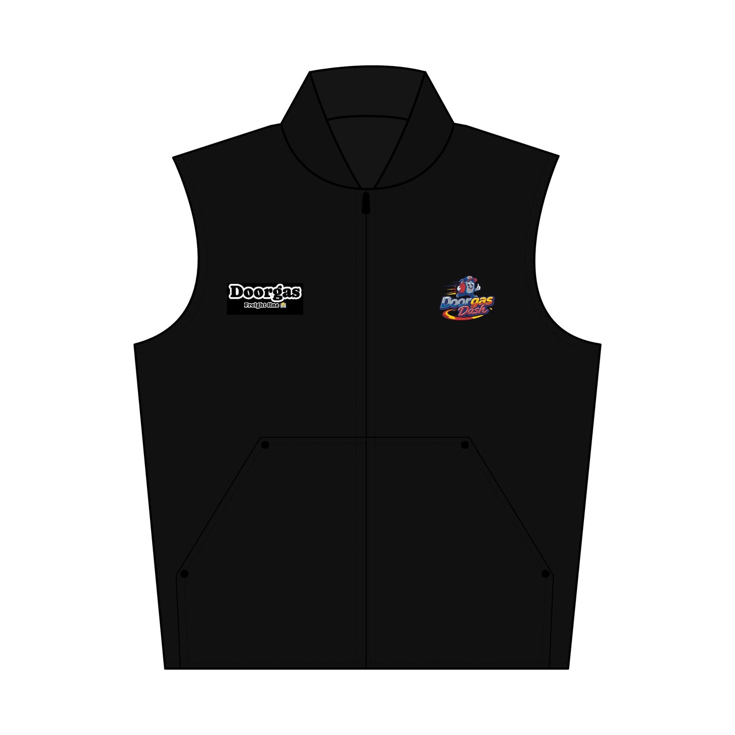 Doorgas Dash Embroidered Vest - Perfect Outdoor Layer, Casual Wear, Work Jacket, Gifts for Him/Her, Everyday Comfort