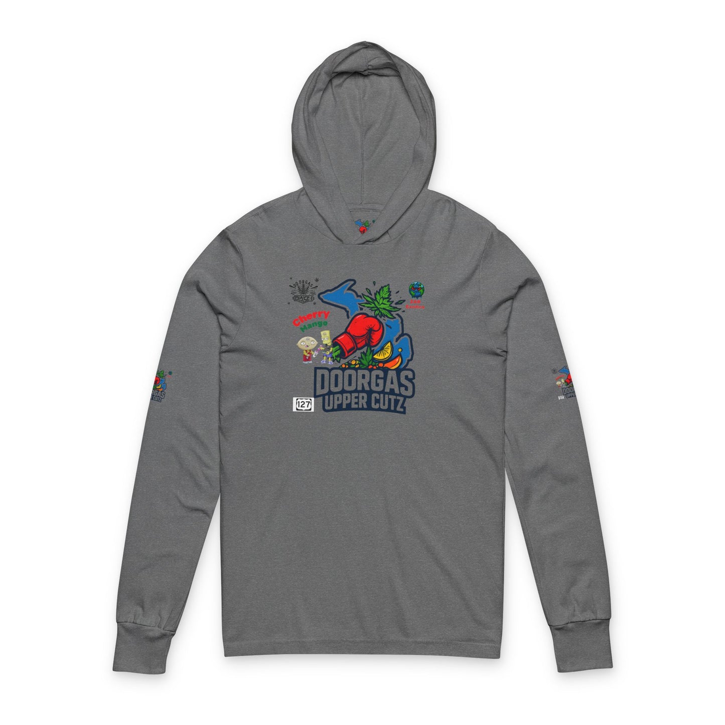 Unisex Hooded Long Sleeve Tee