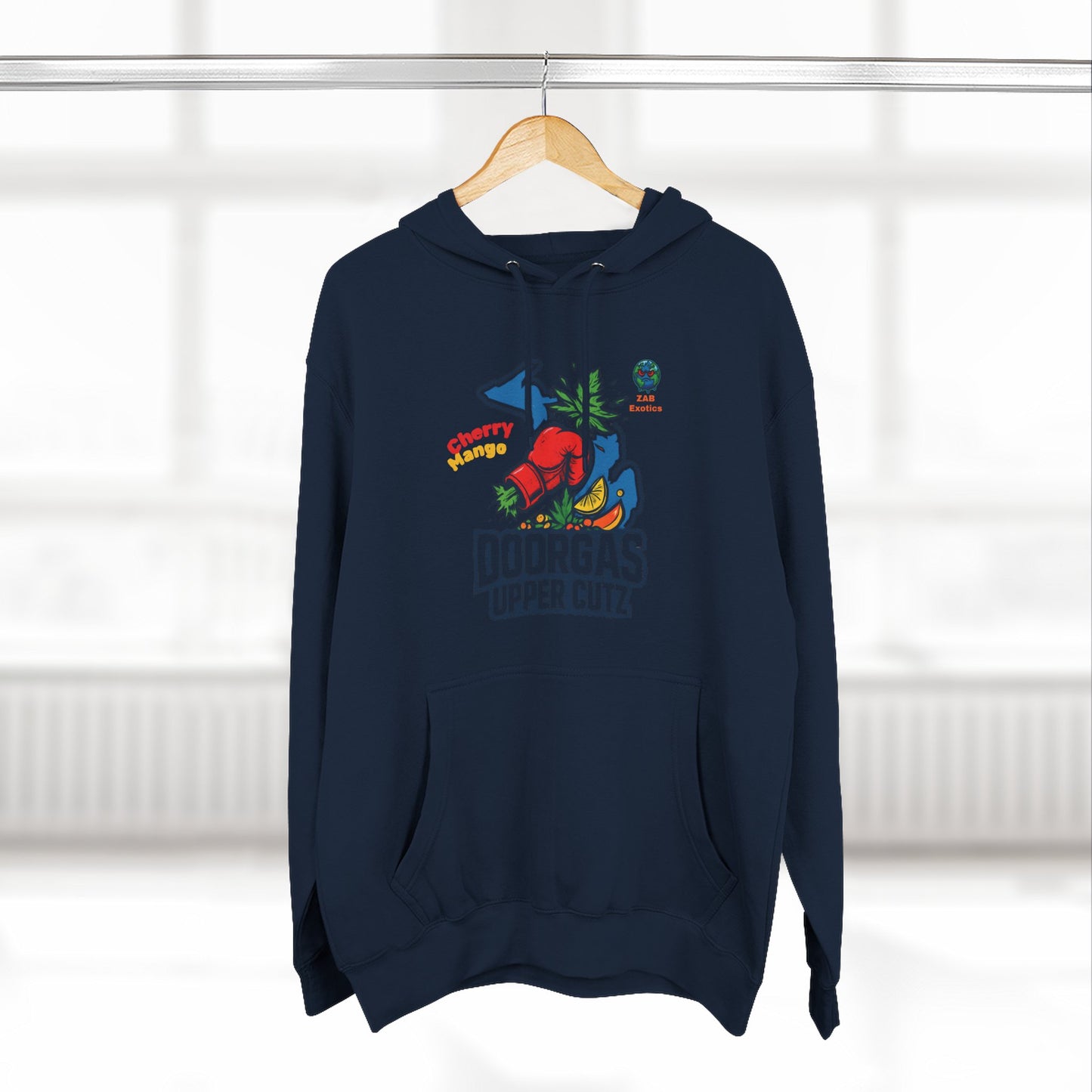 Doorgas Cherry Mango Three-Panel Fleece Hoodie