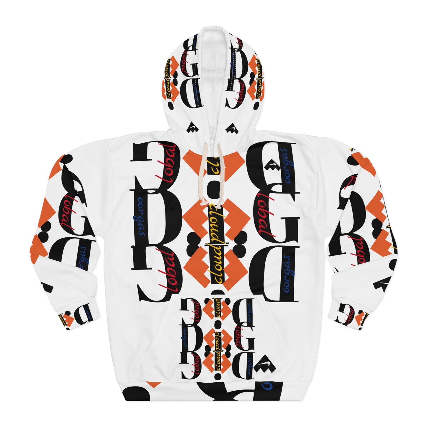 111 Riptide Signature Unisex Pullover Hoodie (AOP)