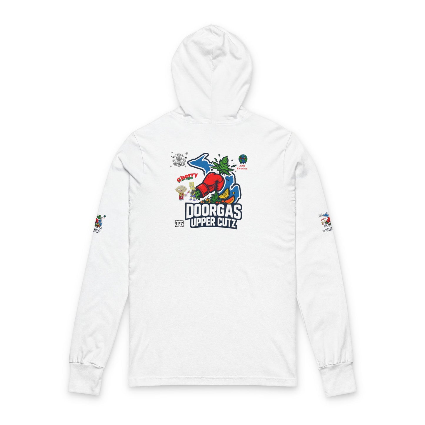 Unisex Hooded Long Sleeve Tee