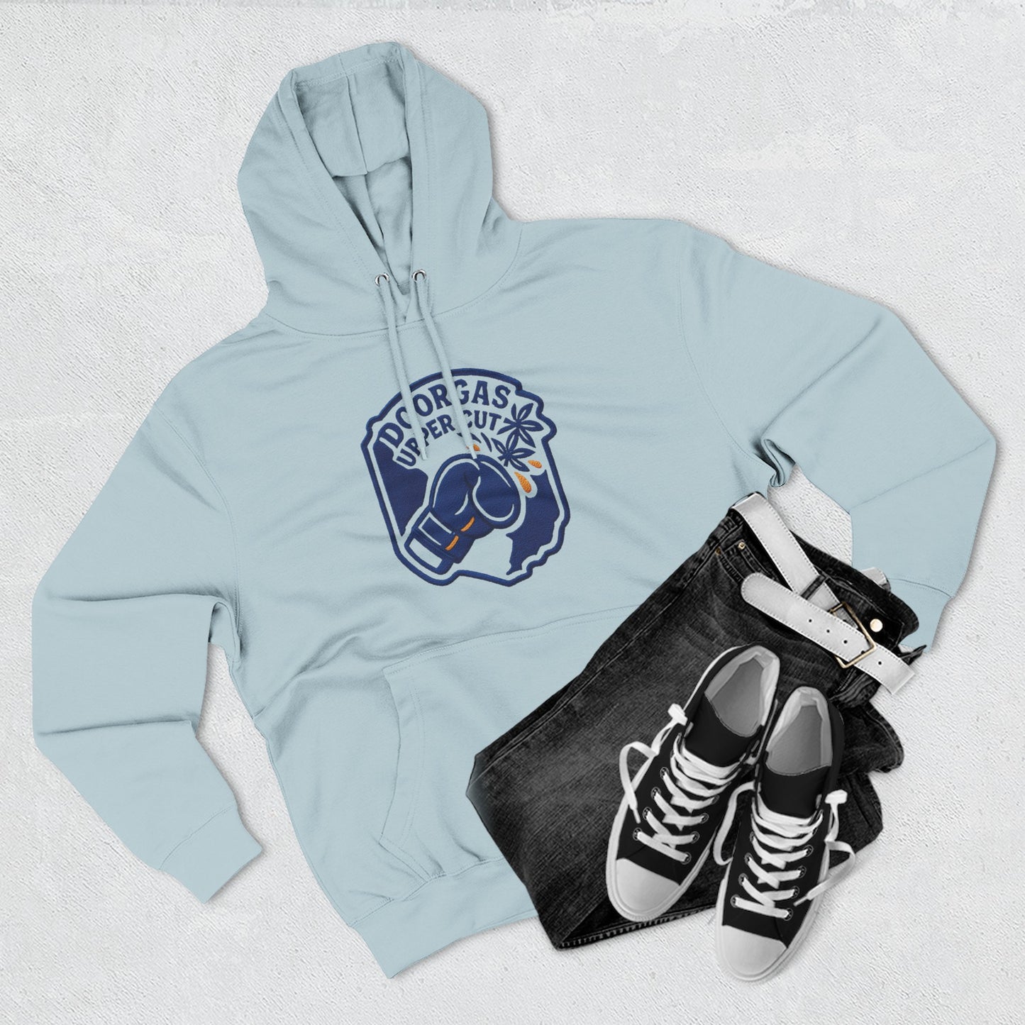 Doorgas Upper Cutz Three-Panel Fleece Hoodie