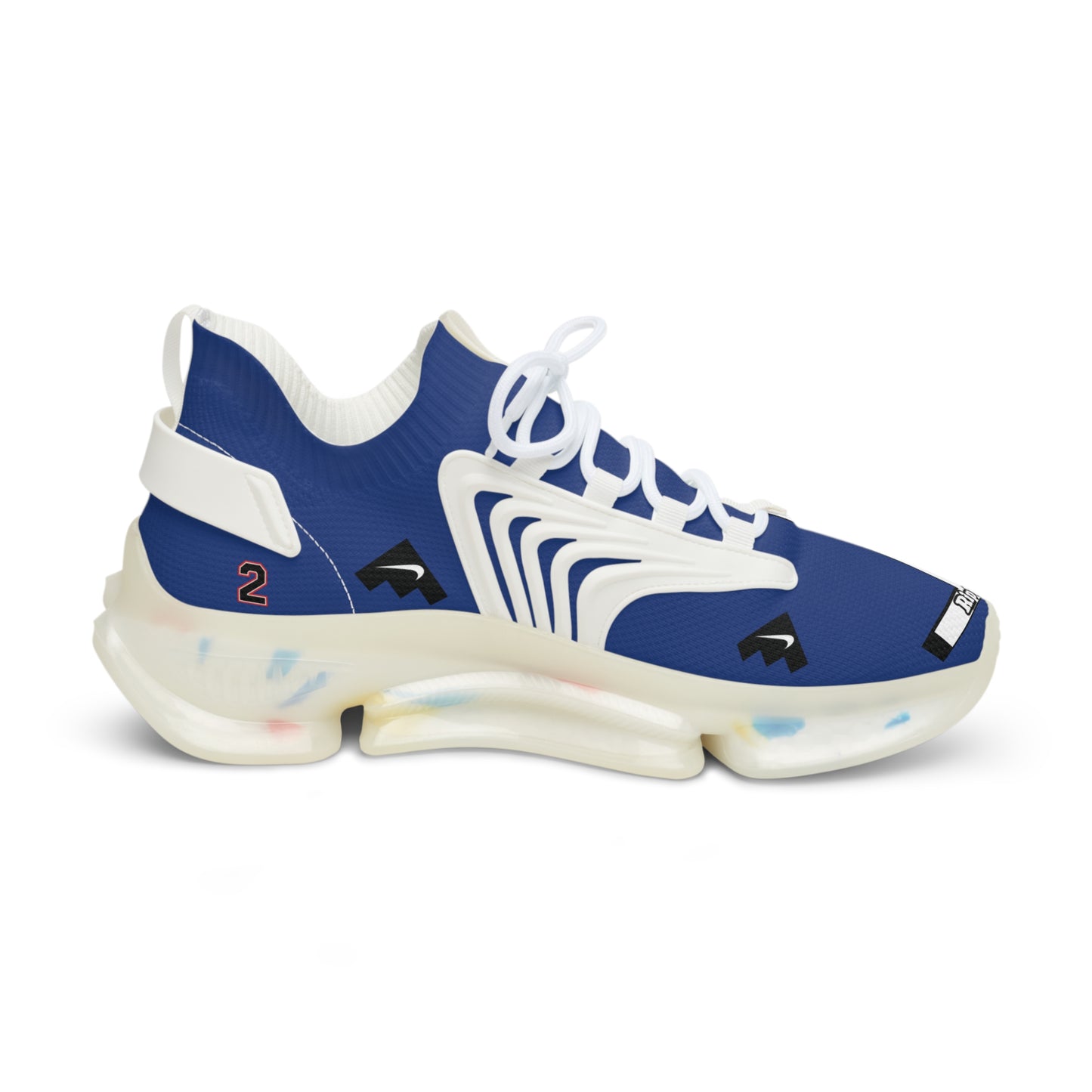 111 Nike Riptide- Auxiliary KT  Kentucky Blue -  Men's Mesh Sneakers