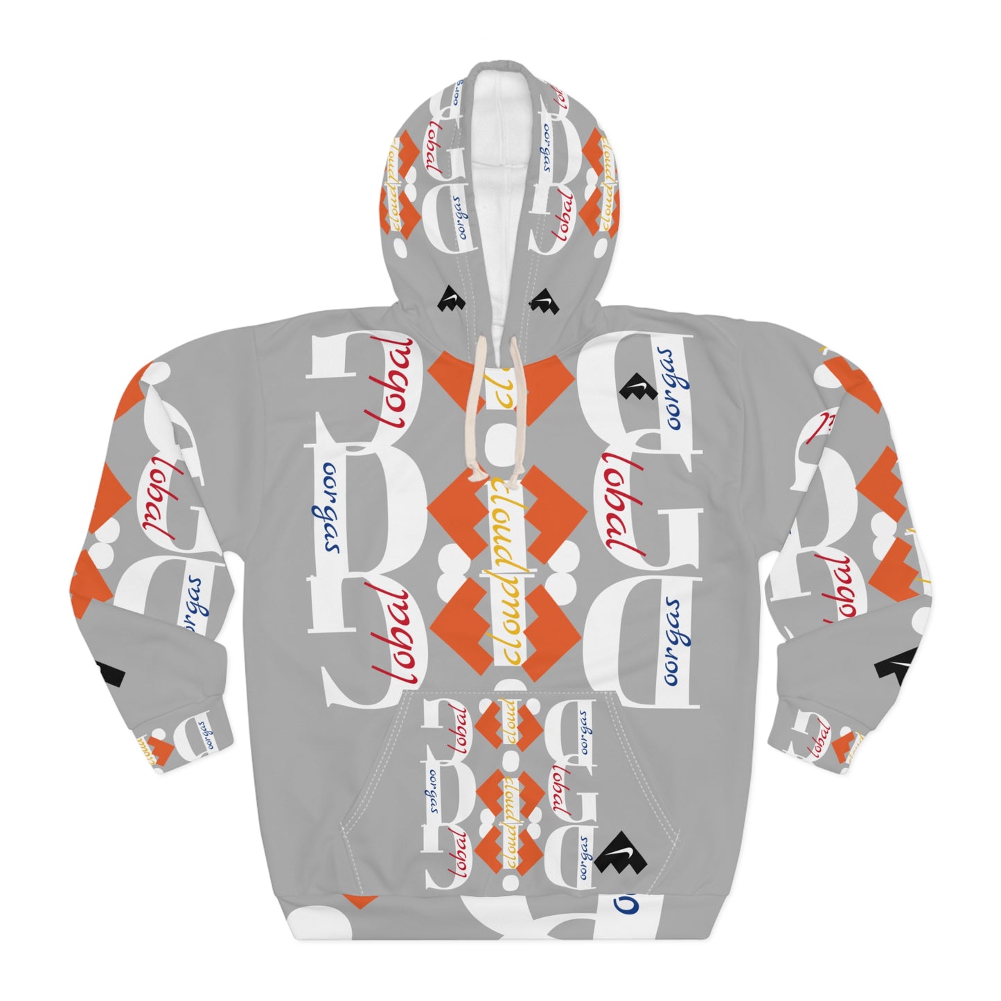 111 Riptide - Platinum Signature  Unisex Pullover Hoodie (AOP)