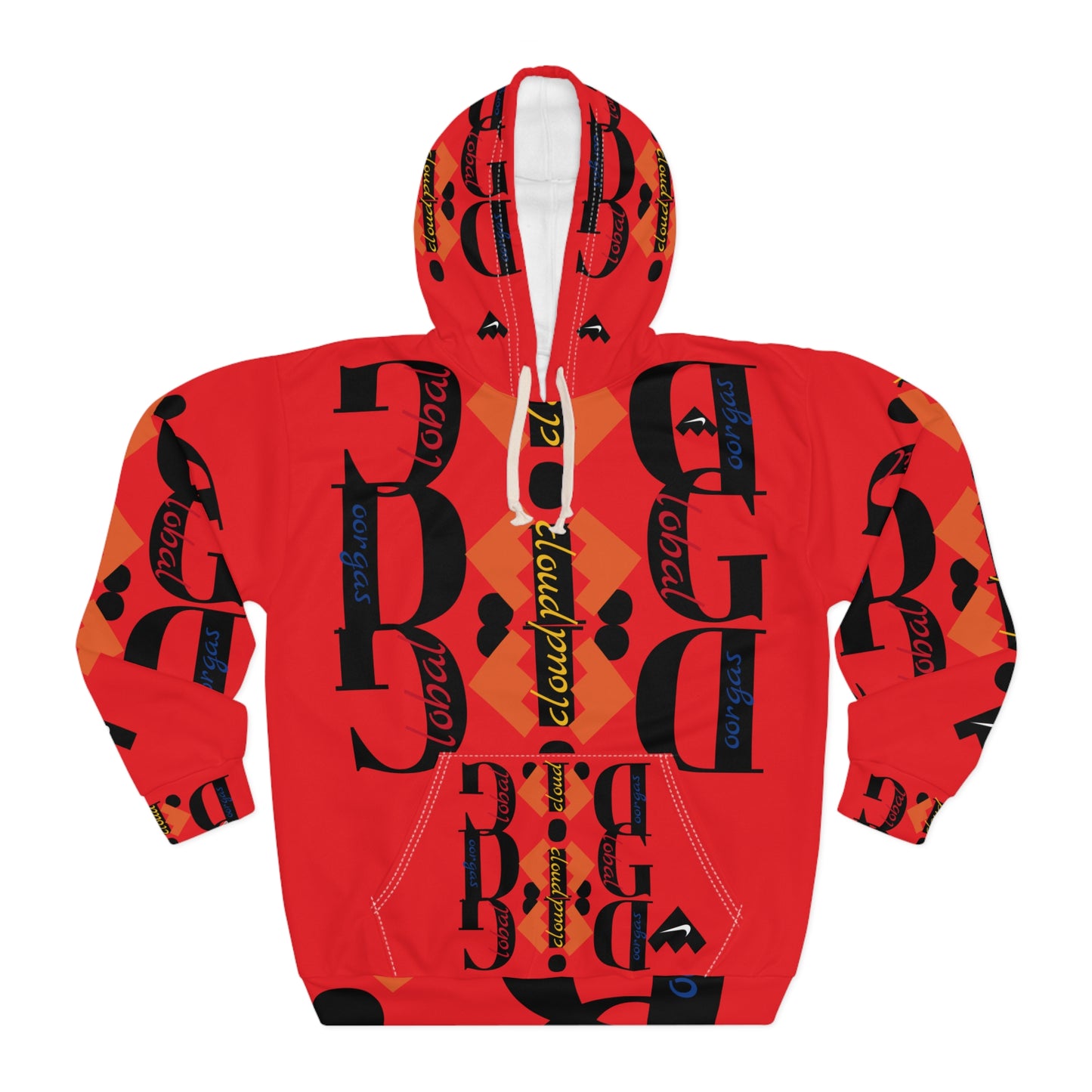 111 Riptide Auxiliary -V Signature Unisex Pullover Hoodie (AOP)