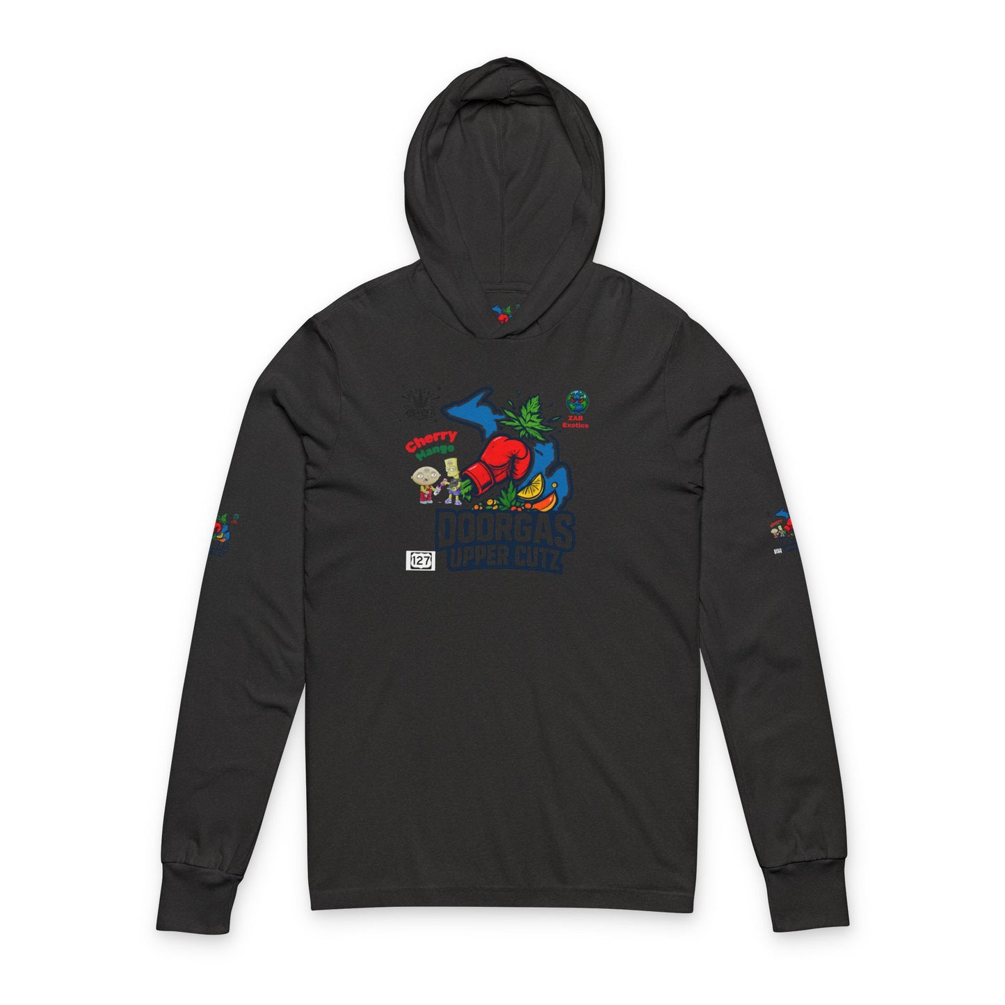 Unisex Hooded Long Sleeve Tee
