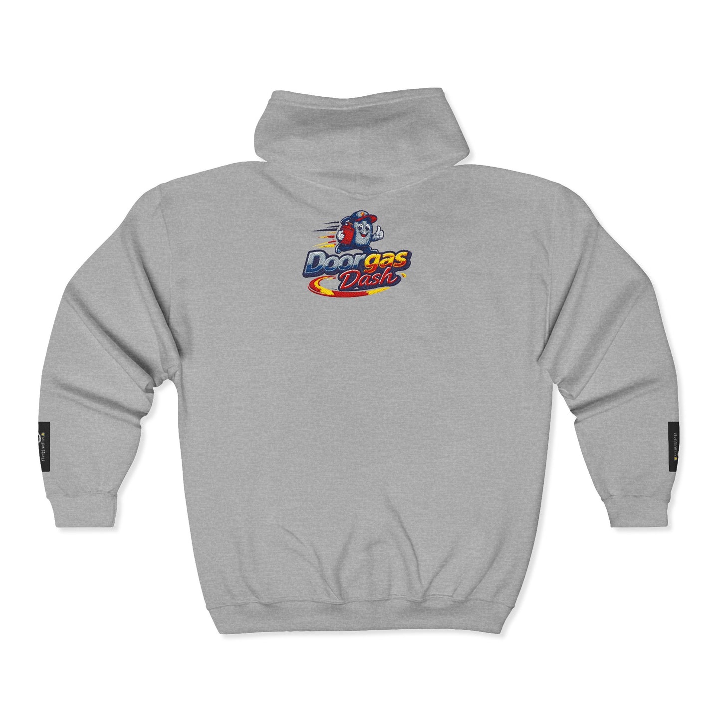 Full-Zip Hoodie — Doorgas Dash Racing  Logo Zip-Up Sweatshirt