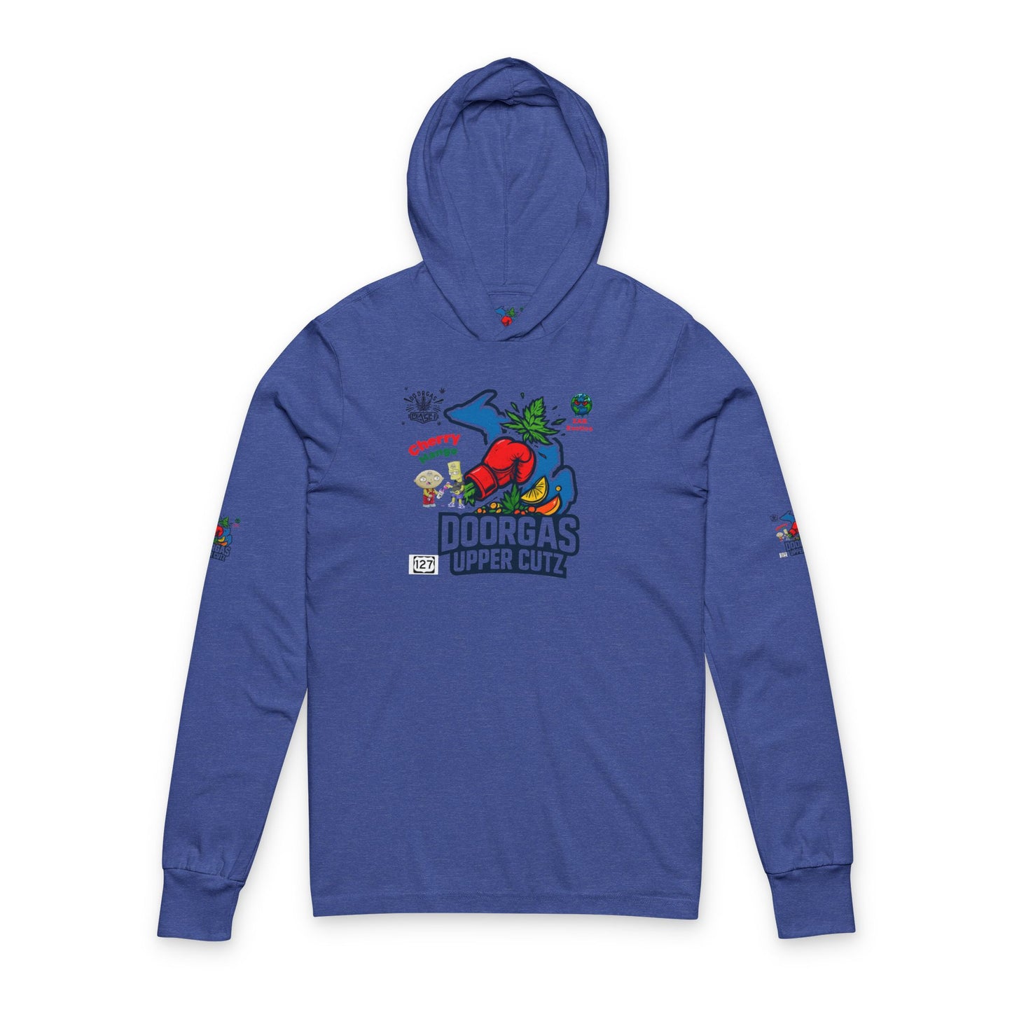 Unisex Hooded Long Sleeve Tee