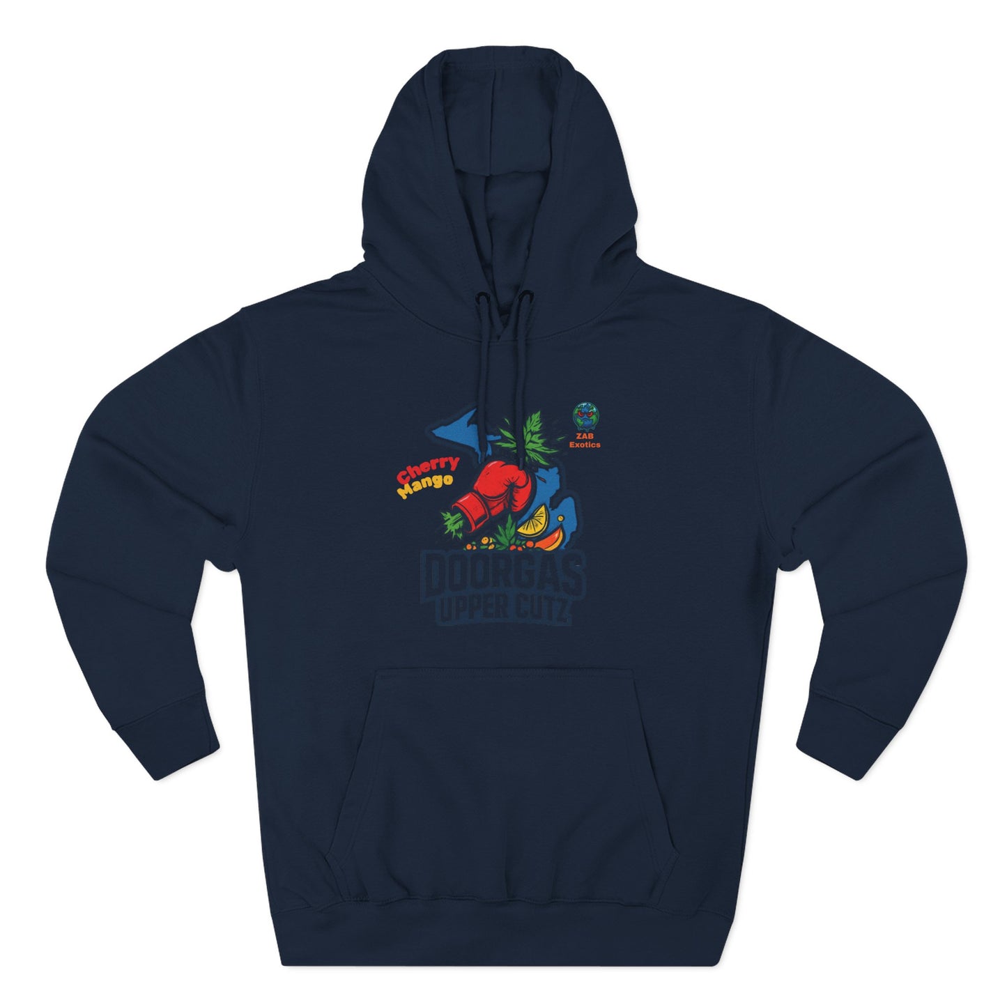 Doorgas Cherry Mango Three-Panel Fleece Hoodie