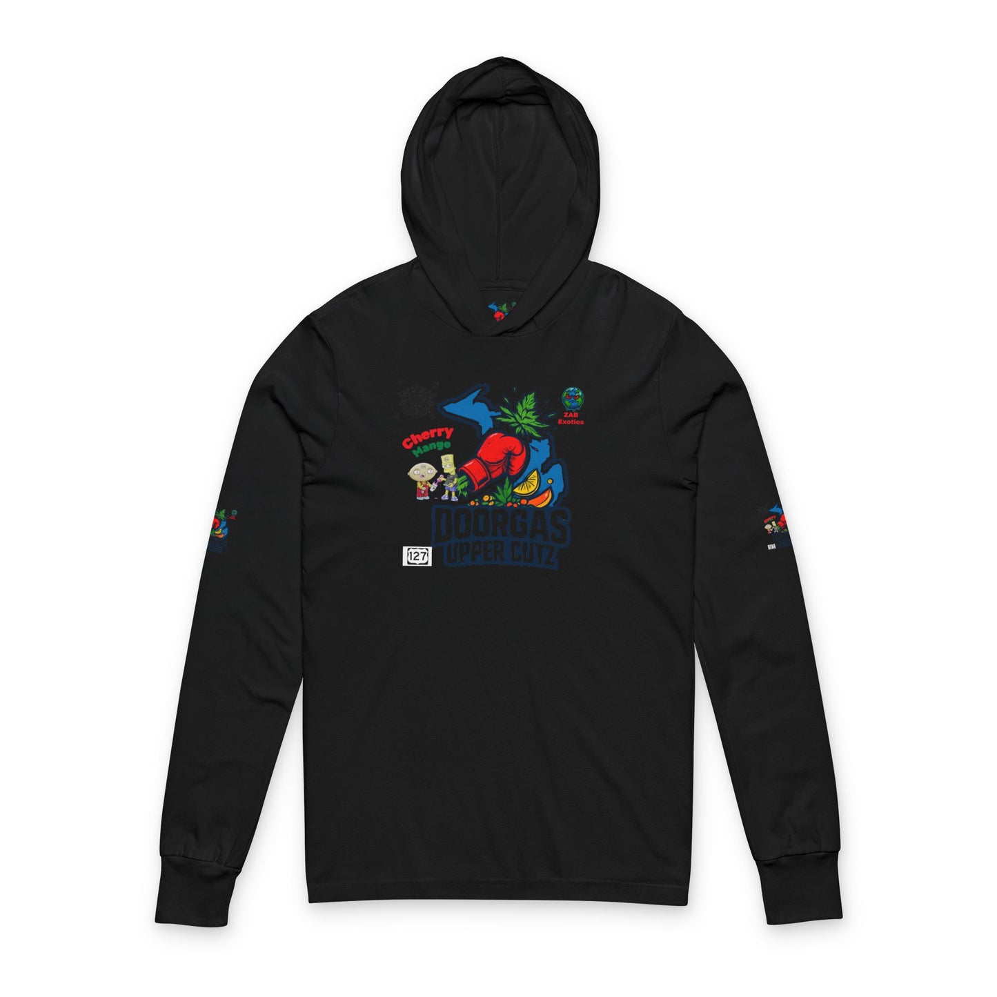Unisex Hooded Long Sleeve Tee