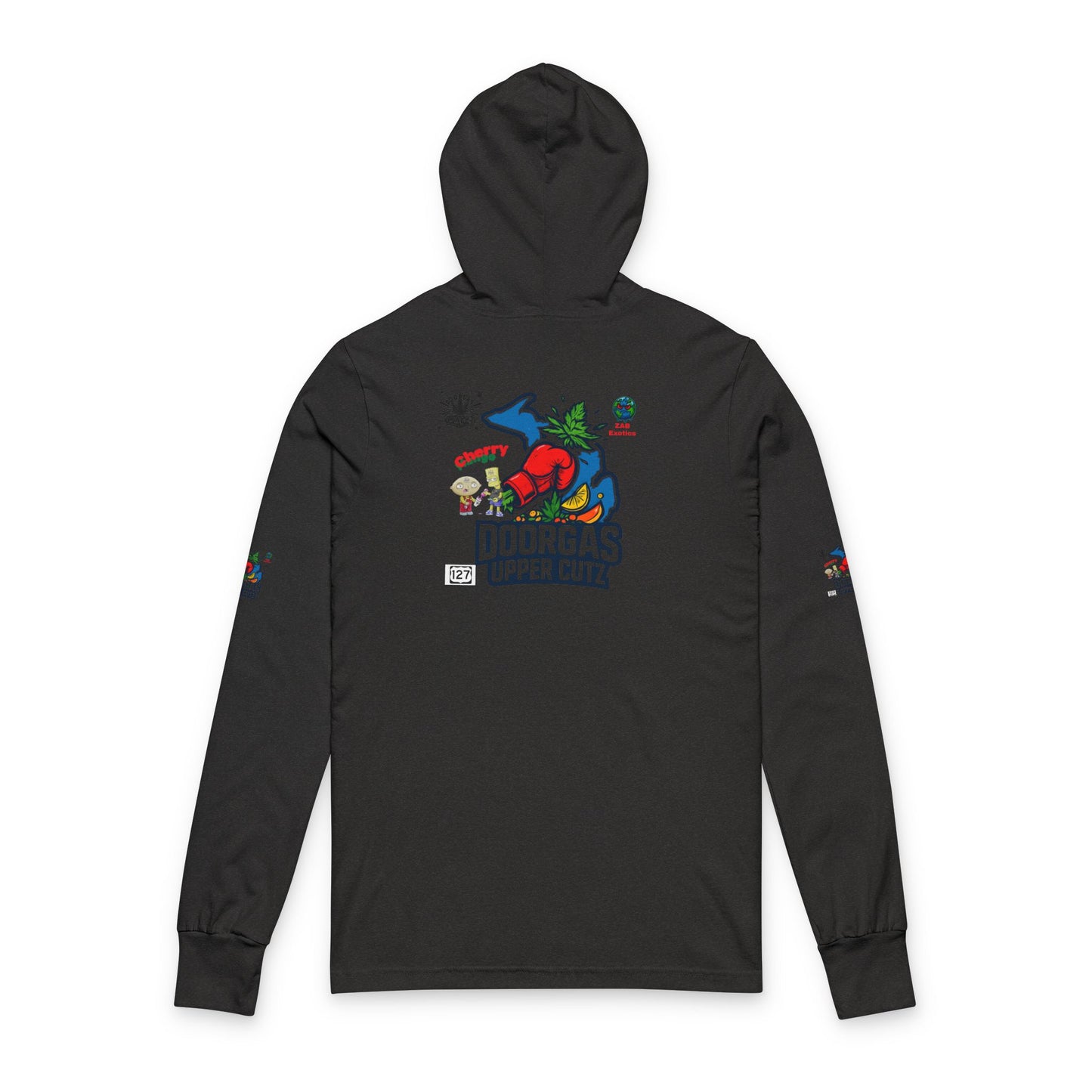 Unisex Hooded Long Sleeve Tee
