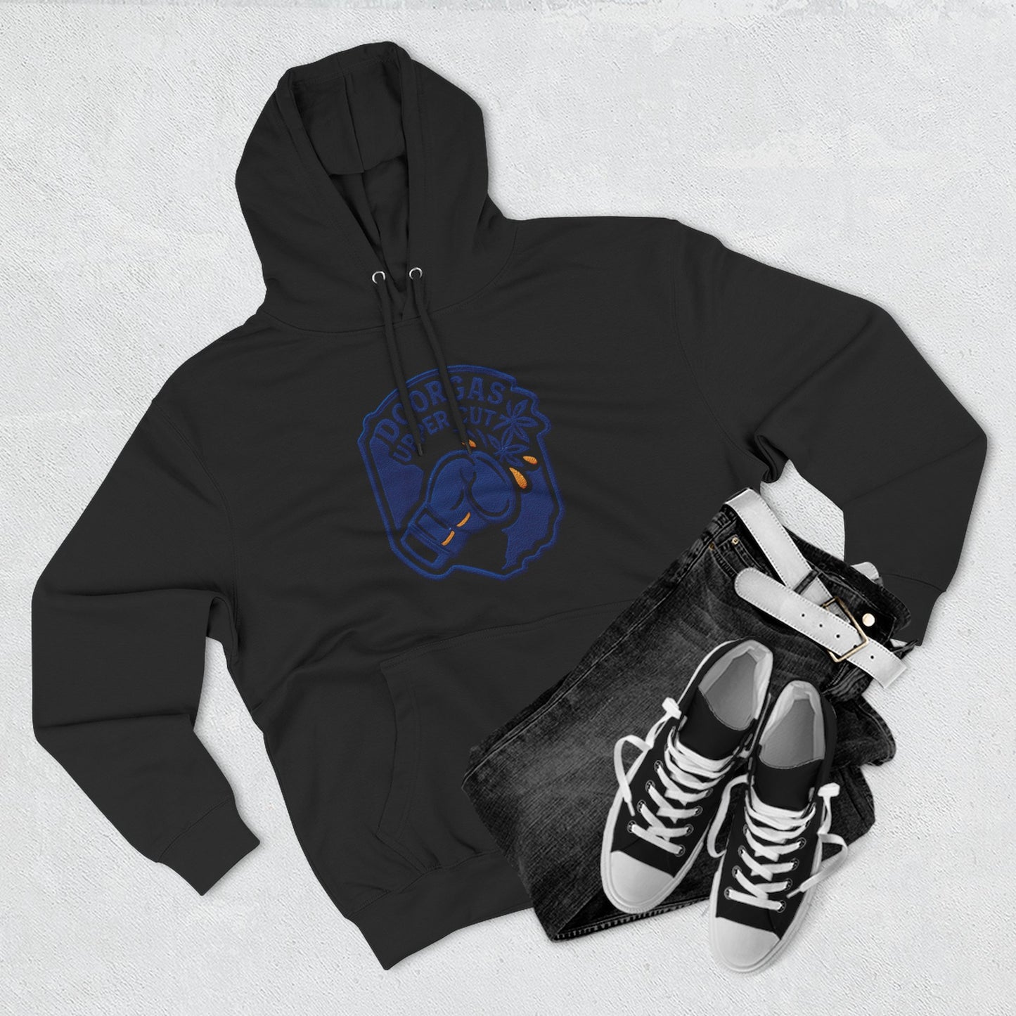 Doorgas Upper Cutz Three-Panel Fleece Hoodie
