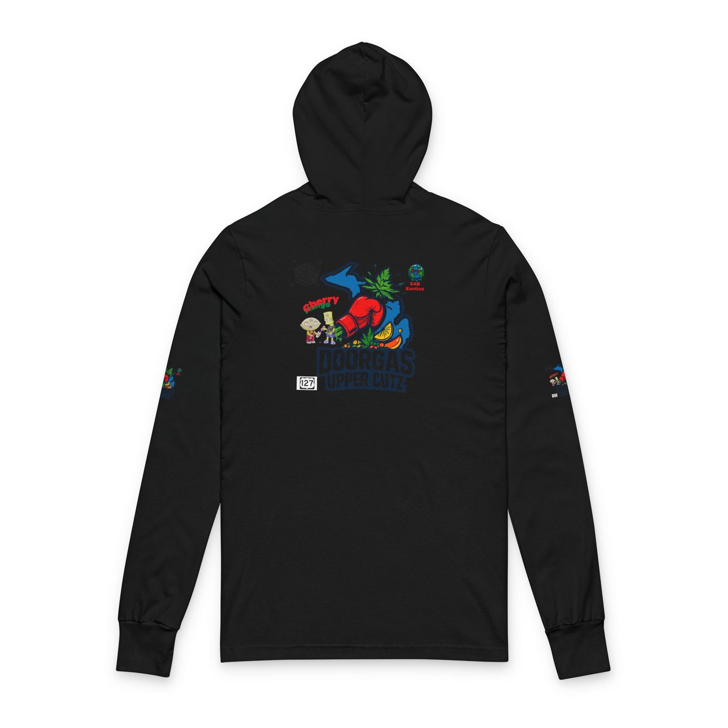 Unisex Hooded Long Sleeve Tee