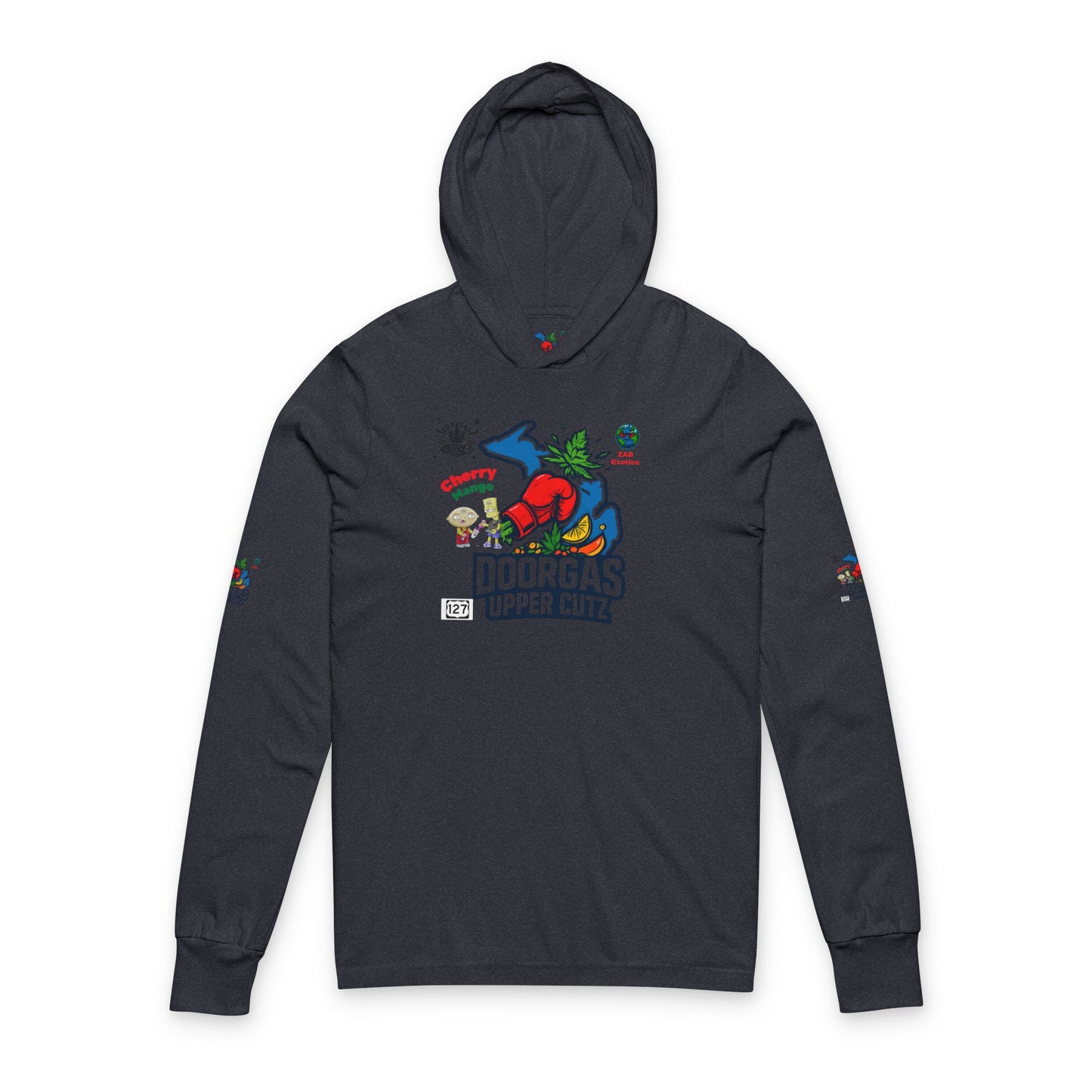 Unisex Hooded Long Sleeve Tee