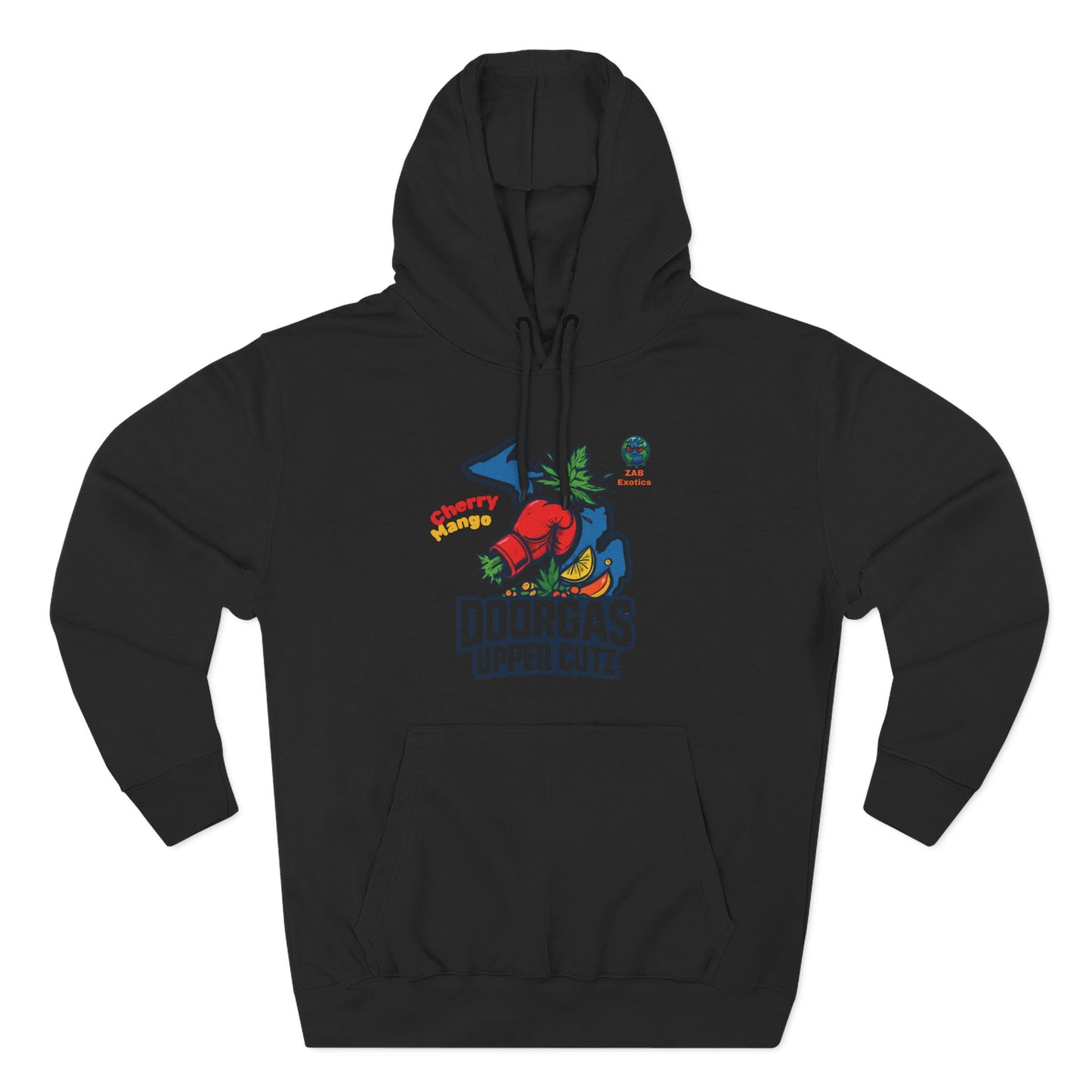 Doorgas Cherry Mango Three-Panel Fleece Hoodie