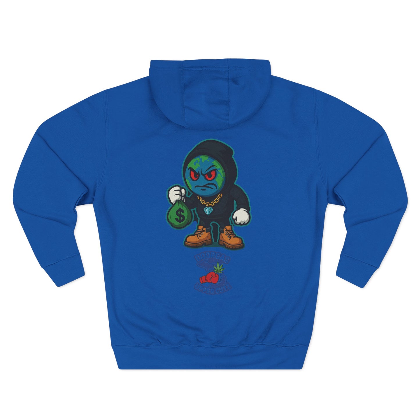 Doorgas X Pineapple Burst Three-Panel Fleece Hoodie