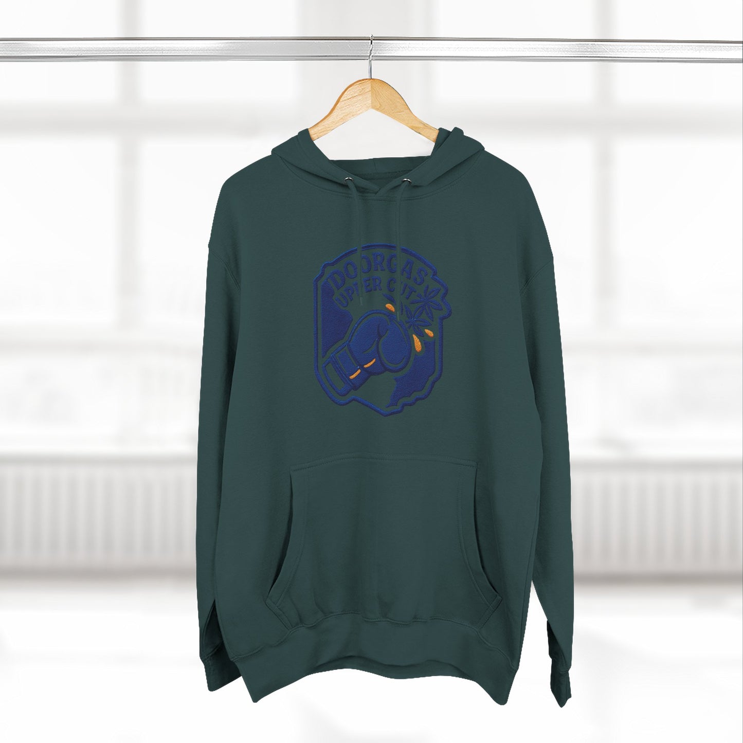 Doorgas Upper Cutz Three-Panel Fleece Hoodie