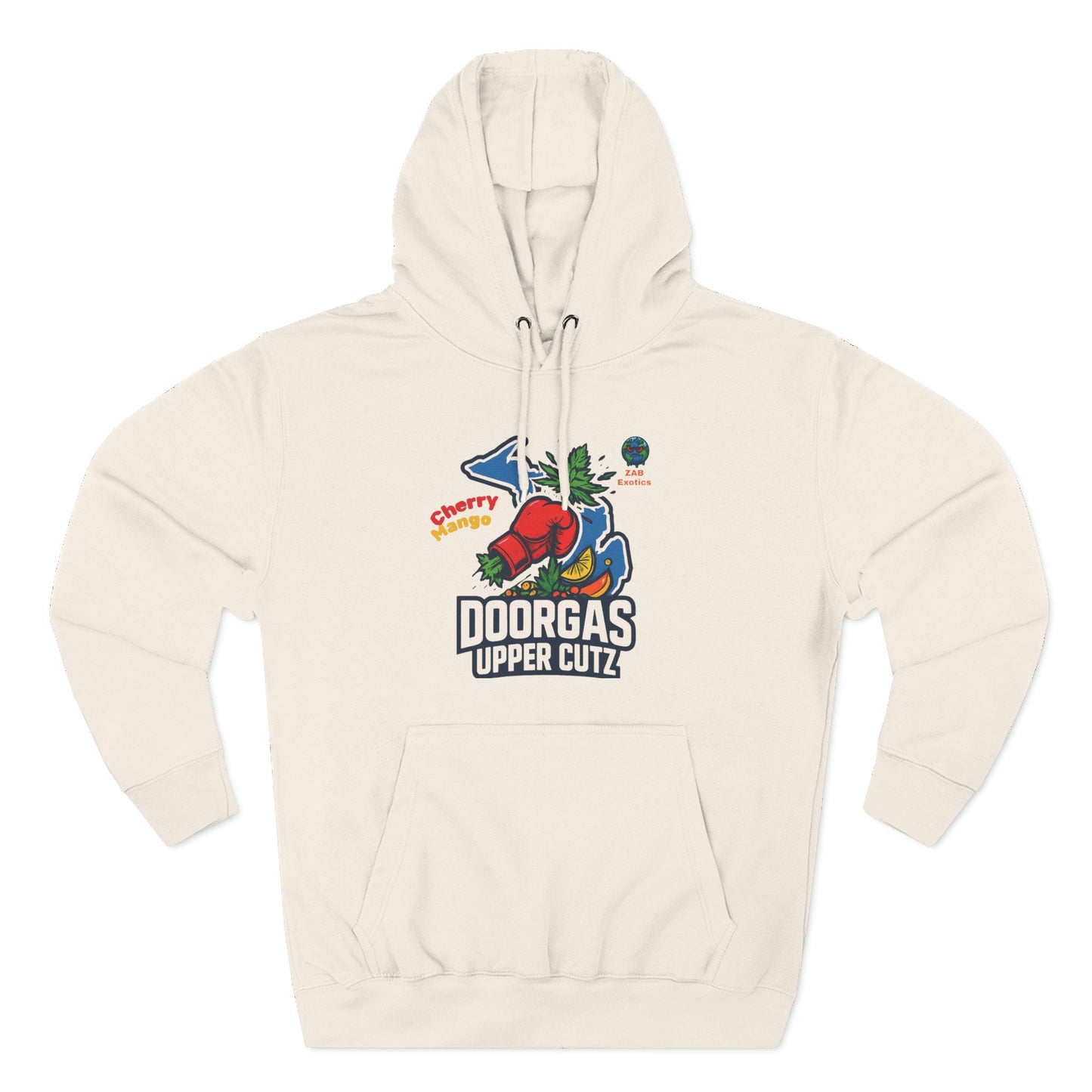 Doorgas Cherry Mango Three-Panel Fleece Hoodie