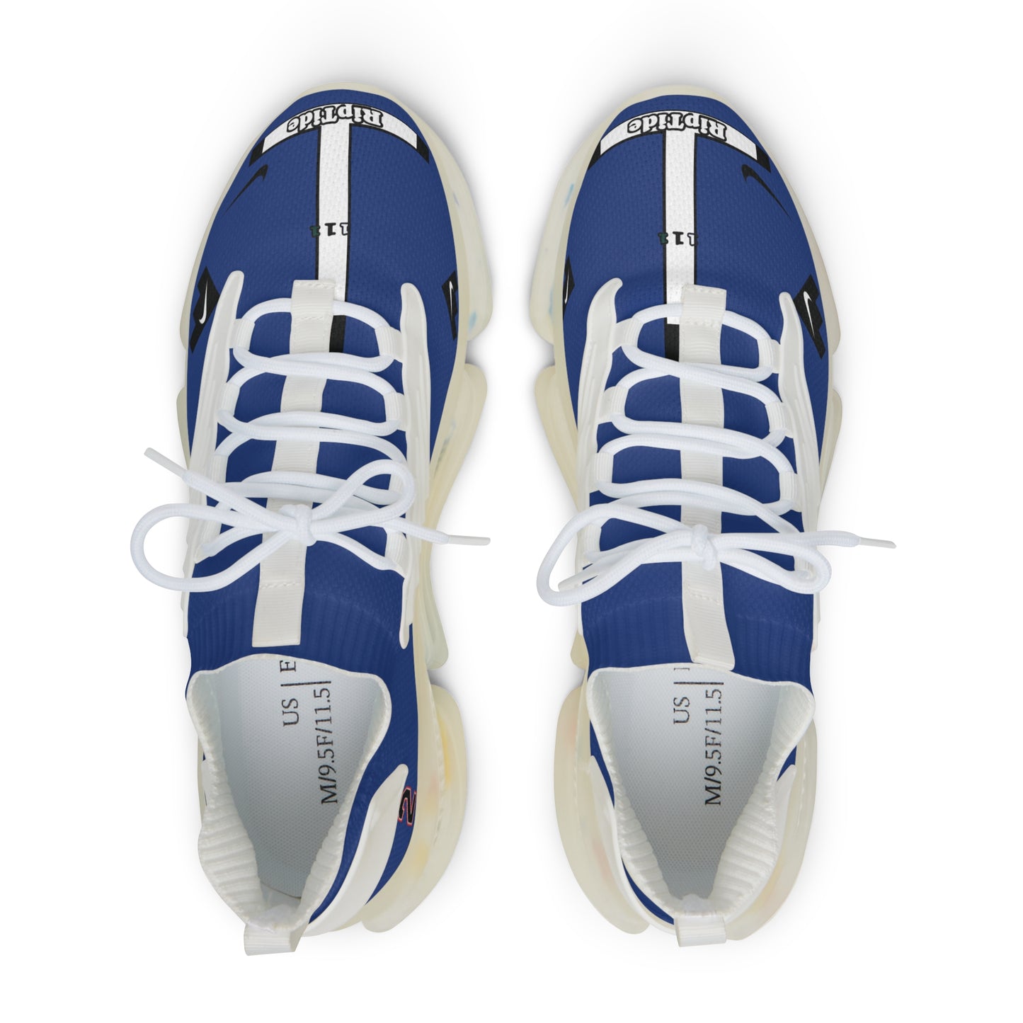111 Nike Riptide- Auxiliary KT  Kentucky Blue -  Men's Mesh Sneakers