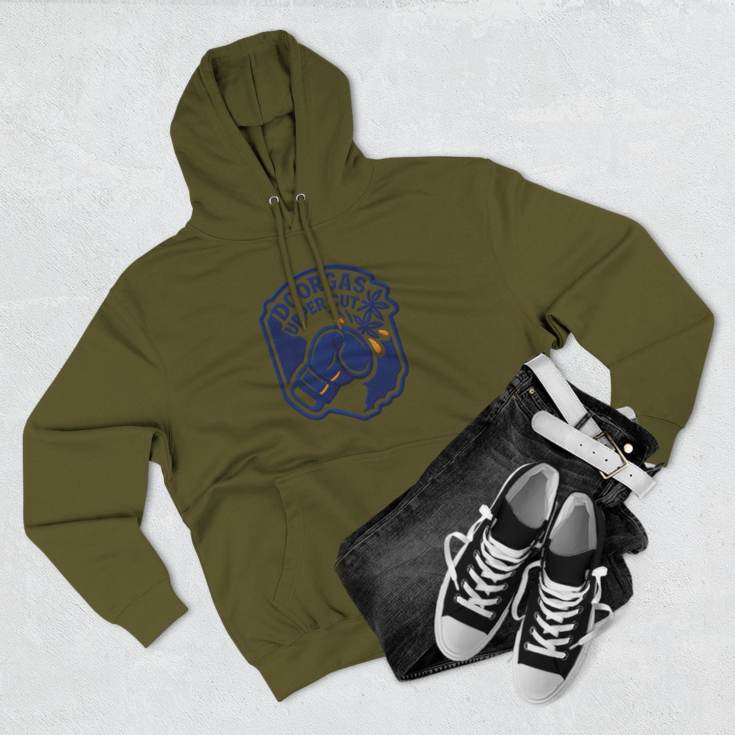 Doorgas Upper Cutz Three-Panel Fleece Hoodie