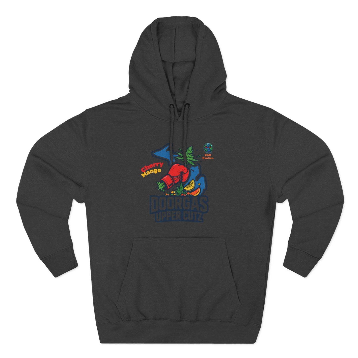 Doorgas Cherry Mango Three-Panel Fleece Hoodie