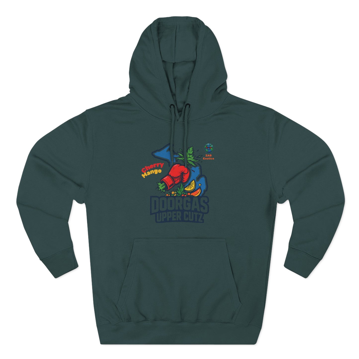Doorgas Cherry Mango Three-Panel Fleece Hoodie