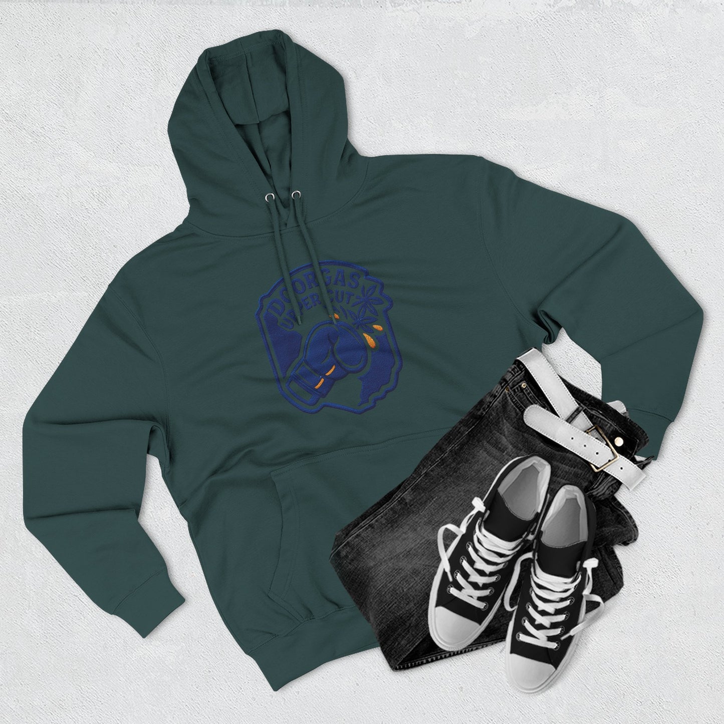 Doorgas Upper Cutz Three-Panel Fleece Hoodie