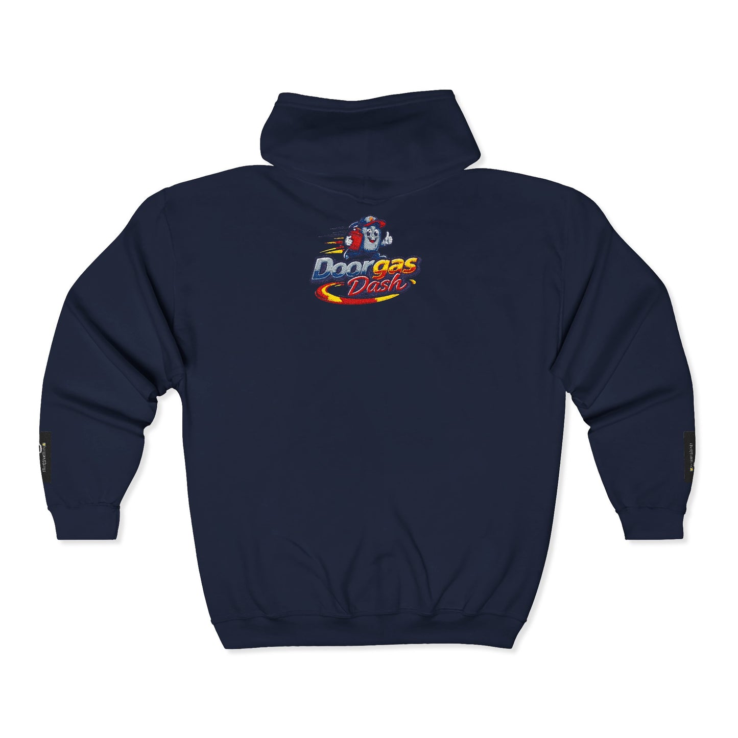 Full-Zip Hoodie — Doorgas Dash Racing  Logo Zip-Up Sweatshirt