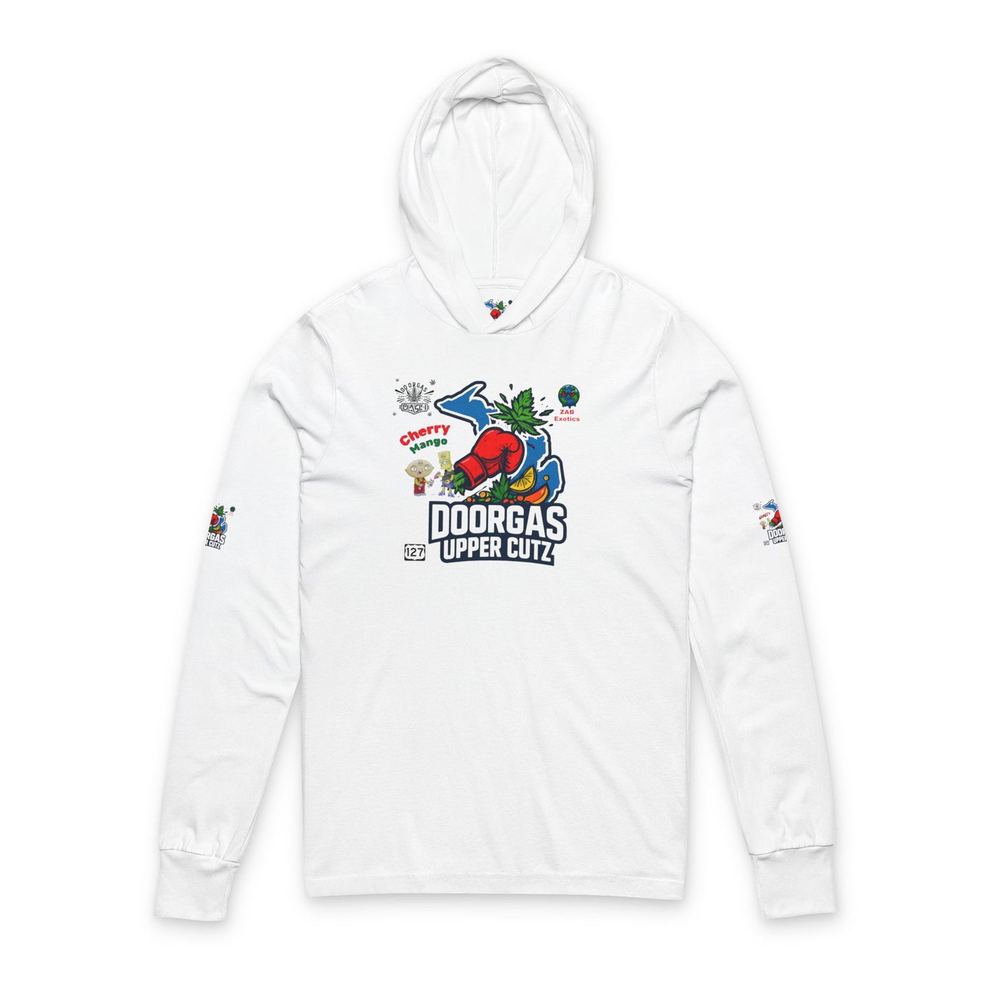 Unisex Hooded Long Sleeve Tee