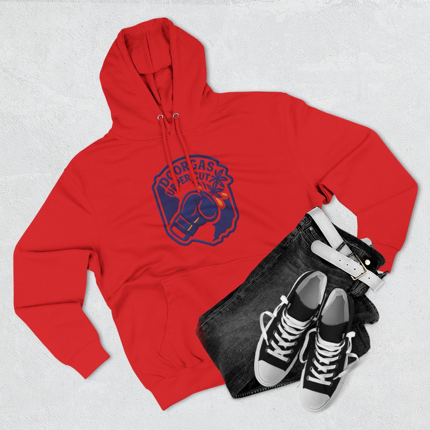 Doorgas Upper Cutz Three-Panel Fleece Hoodie