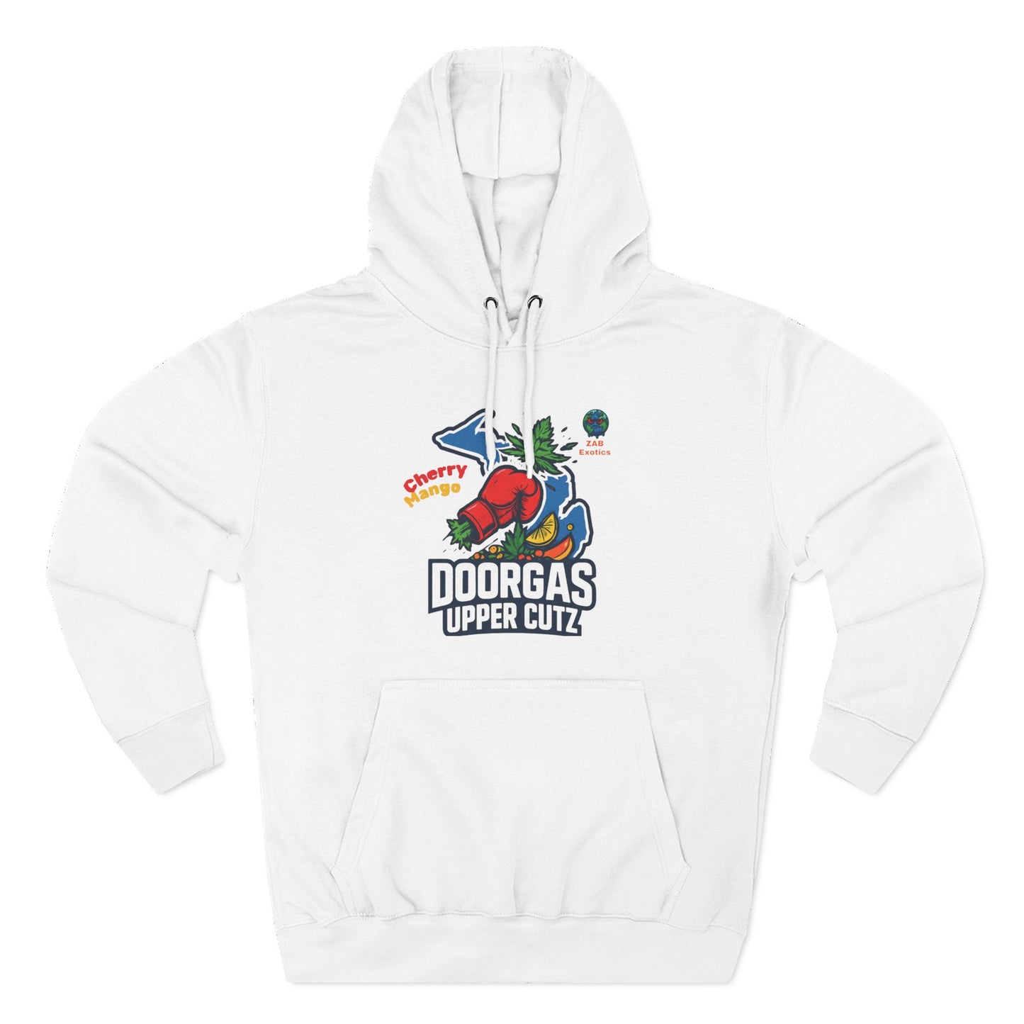 Doorgas Cherry Mango Three-Panel Fleece Hoodie