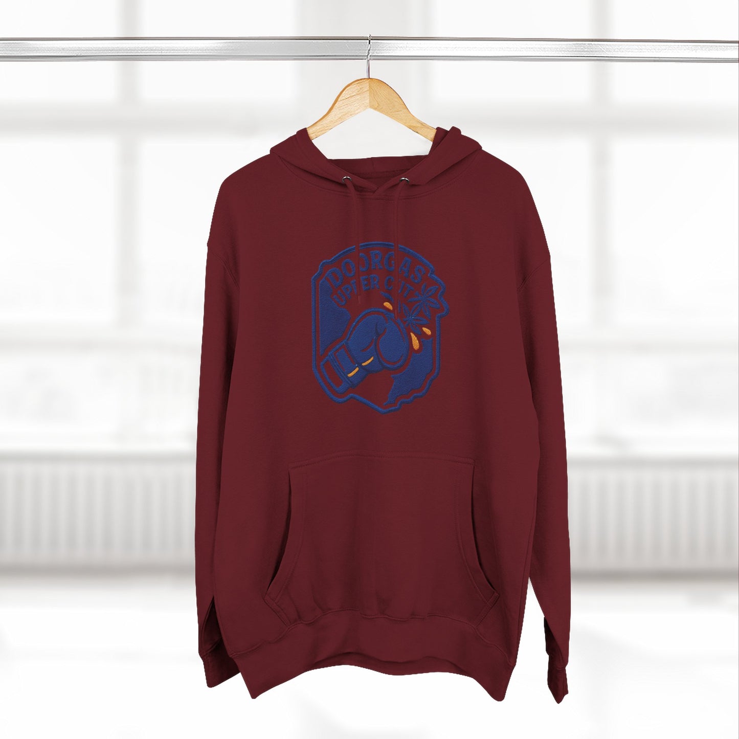 Doorgas Upper Cutz Three-Panel Fleece Hoodie