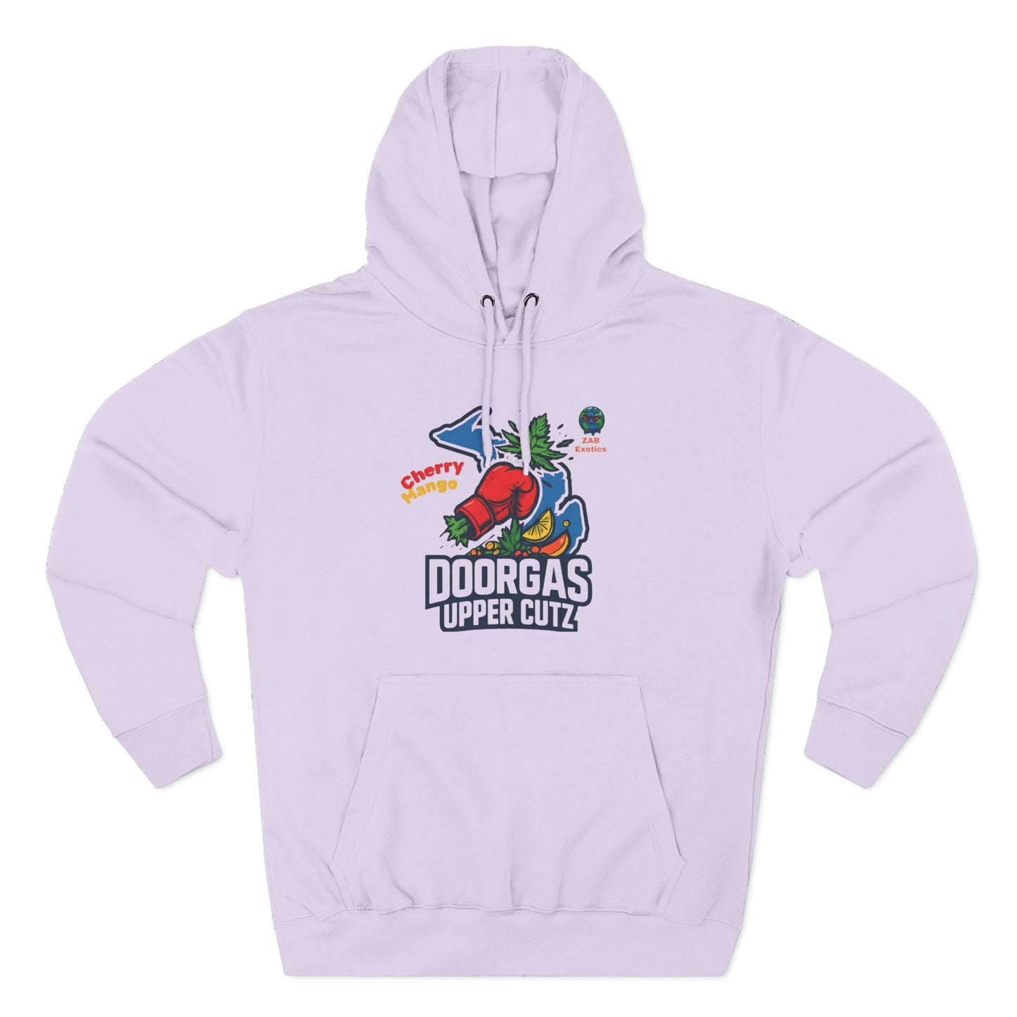 Doorgas Cherry Mango Three-Panel Fleece Hoodie