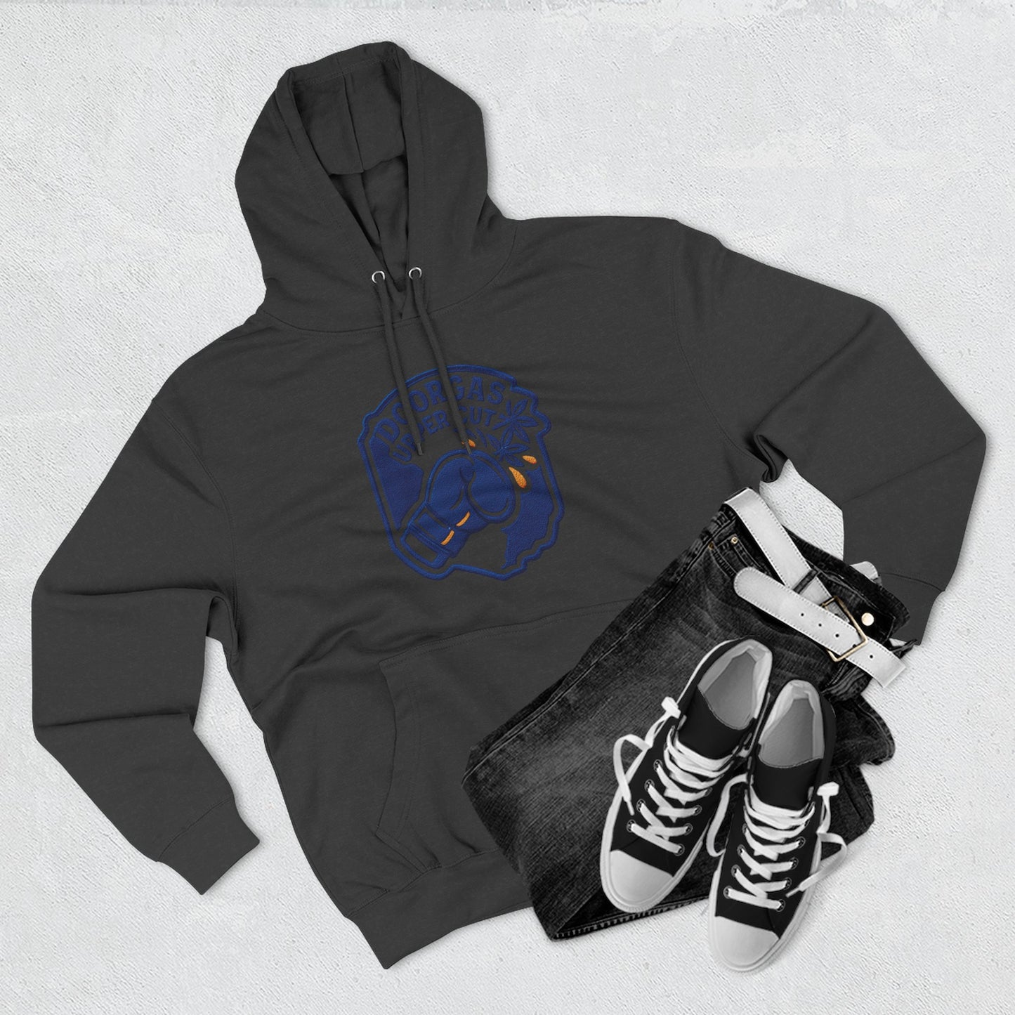 Doorgas Upper Cutz Three-Panel Fleece Hoodie