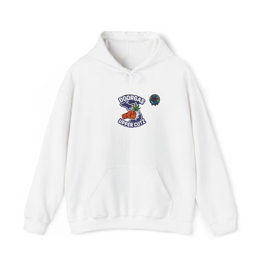Doorgas Upper Cutz X Zab Exotics Unisex Heavy Blend™ Hooded Sweatshirt embroidery