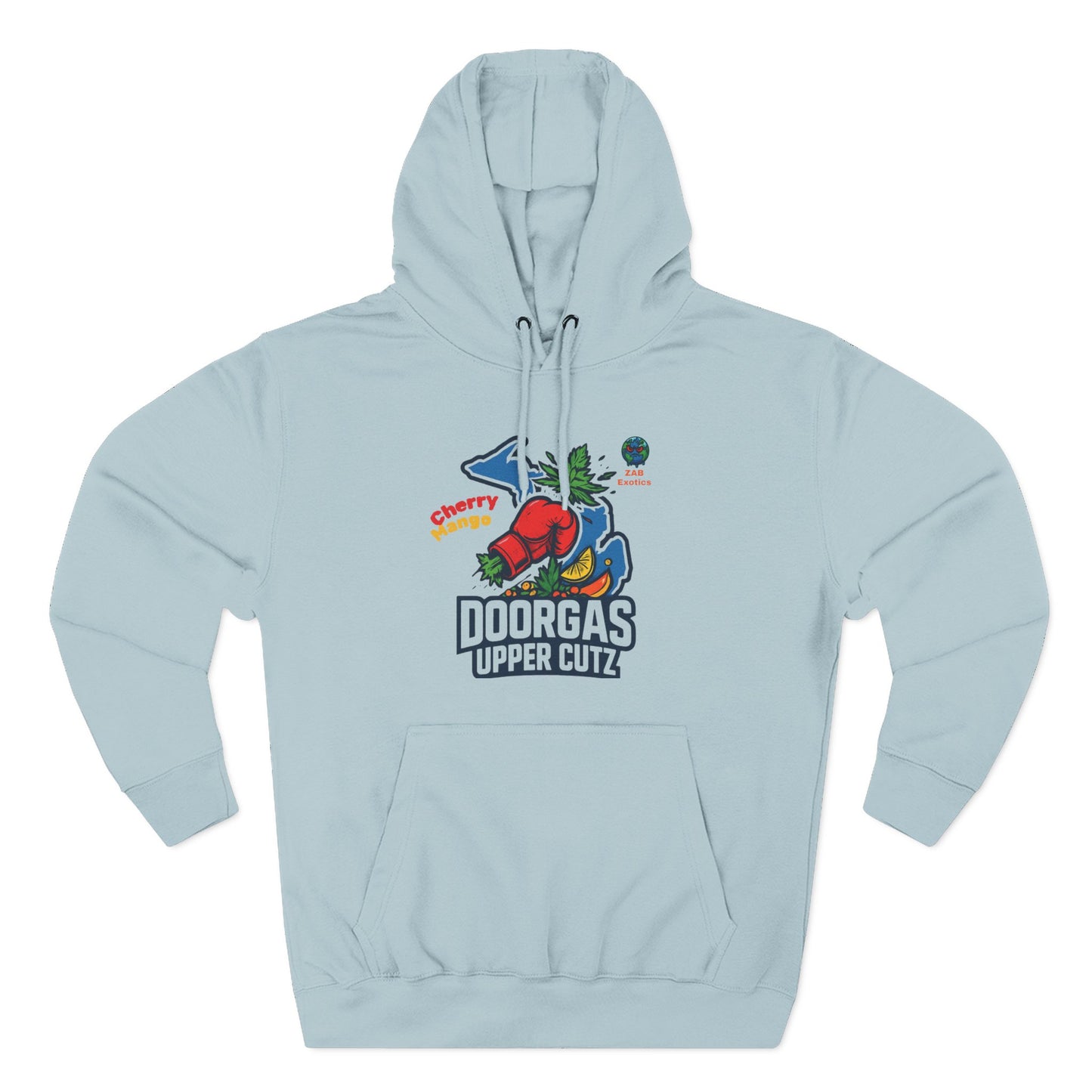 Doorgas Cherry Mango Three-Panel Fleece Hoodie