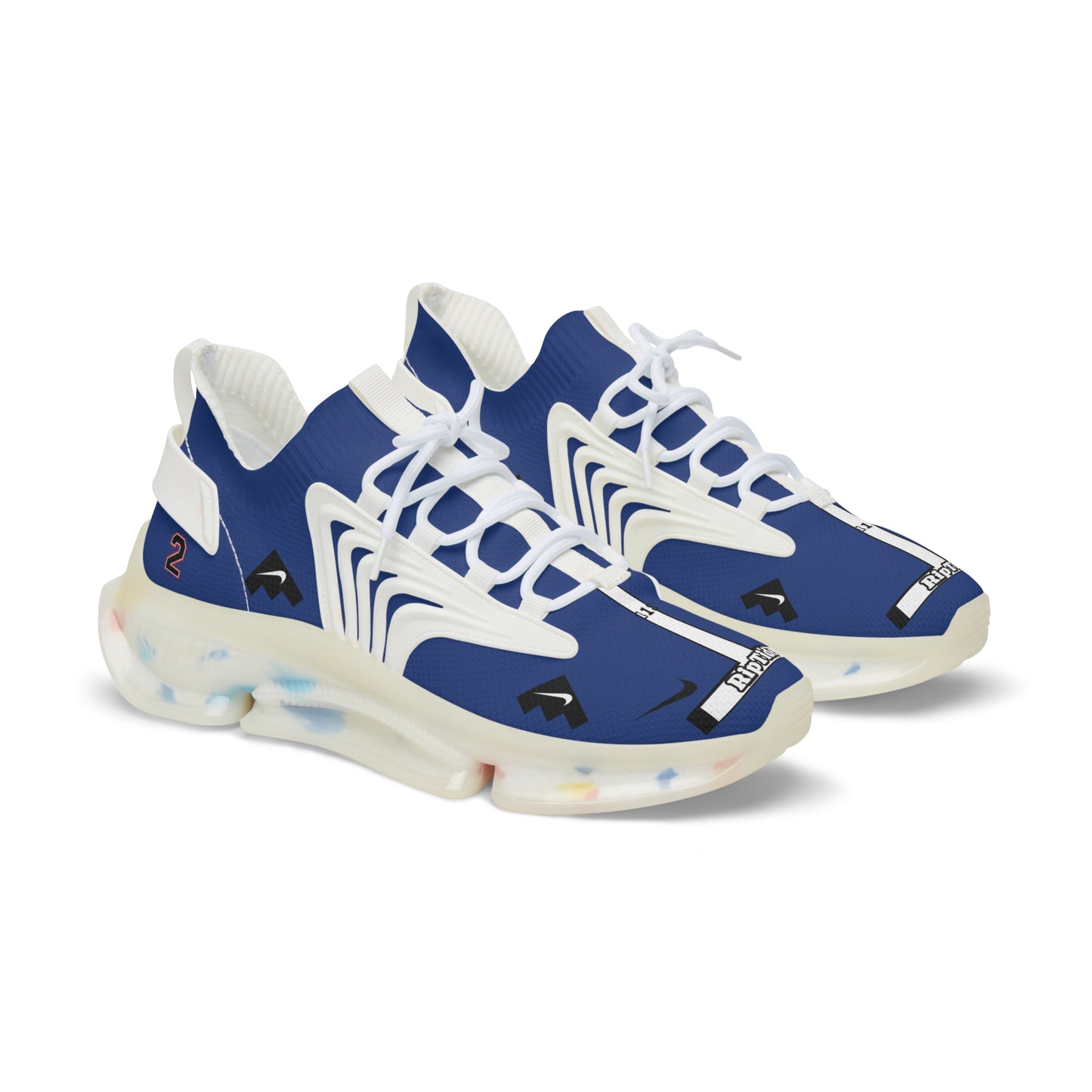 111 Nike Riptide- Auxiliary KT  Kentucky Blue -  Men's Mesh Sneakers