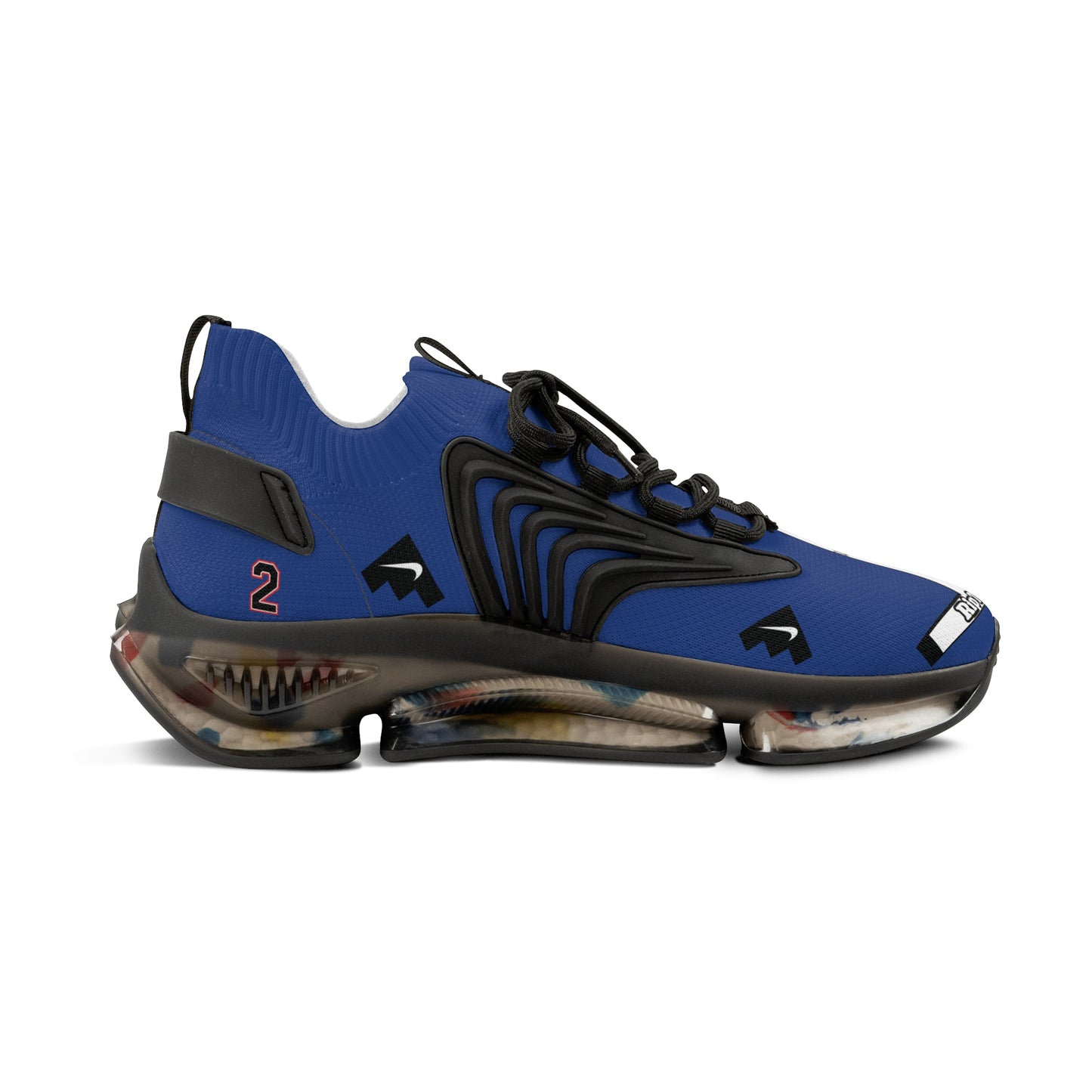 111 Nike Riptide- Auxiliary KT  Kentucky Blue -  Men's Mesh Sneakers