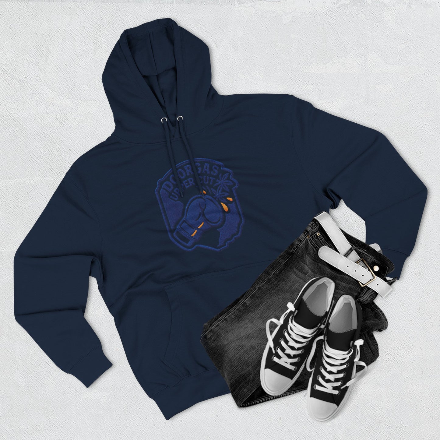Doorgas Upper Cutz Three-Panel Fleece Hoodie